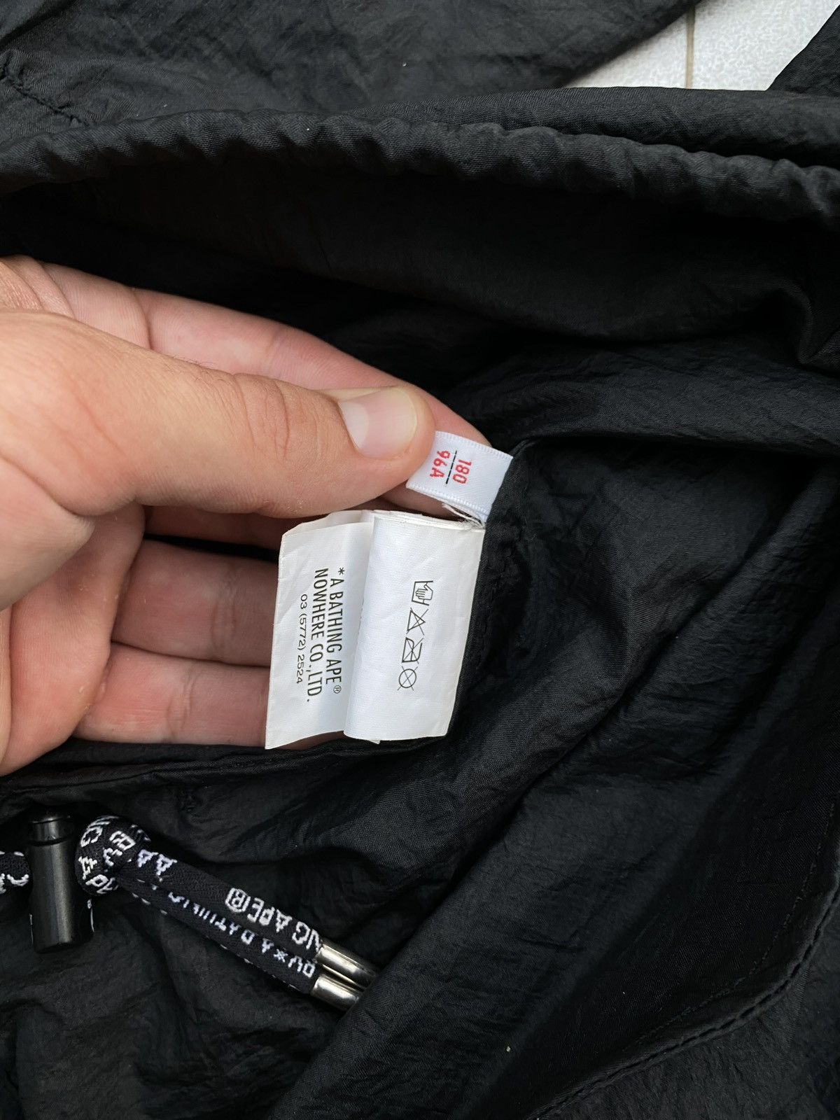 Aape AAPE RARE MULTI BACK LOGO NYLON RETRO OVERSIZED JACKET Size US L / EU 52-54 / 3 - 12 Thumbnail
