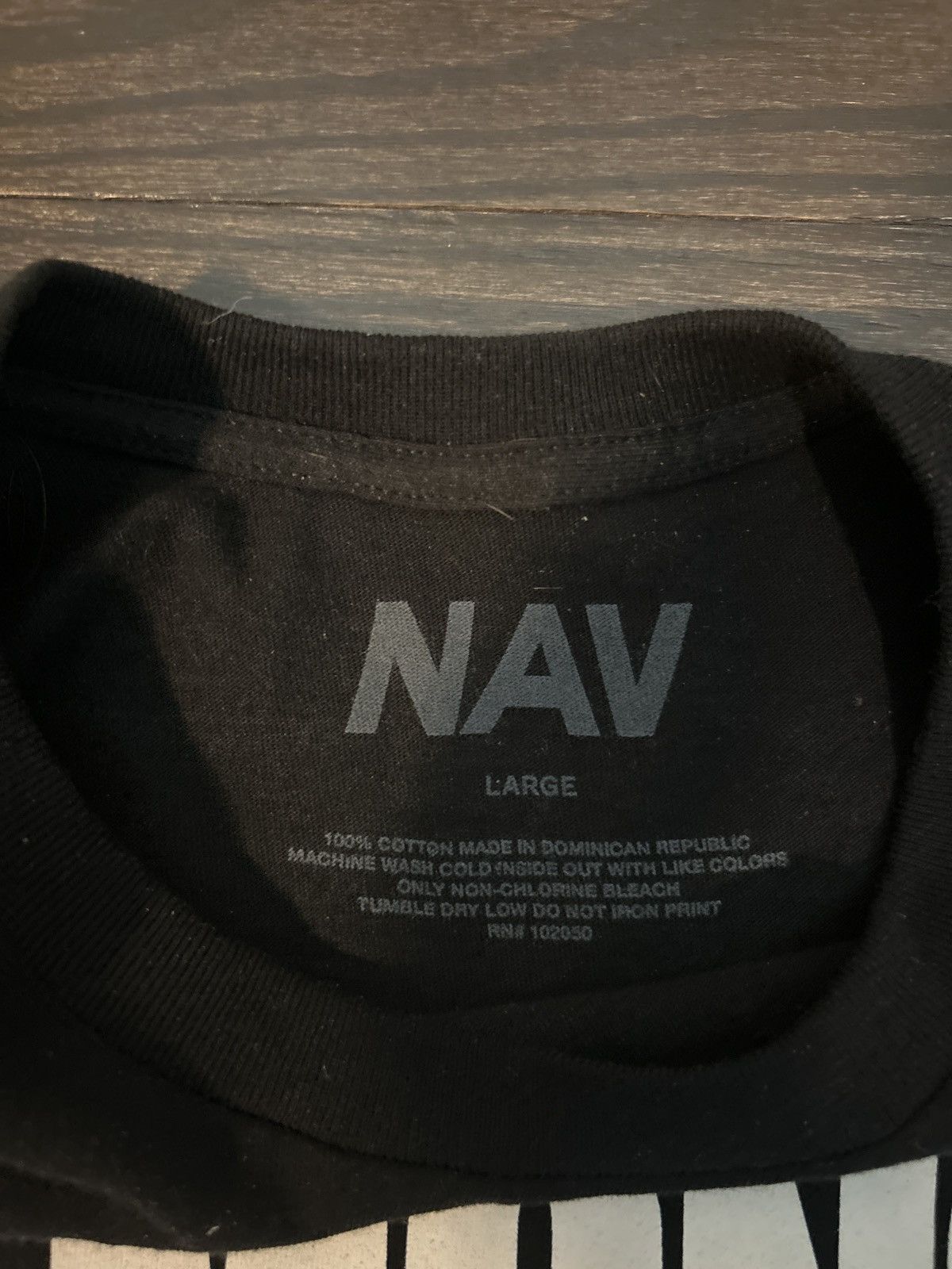 NAV × Vlone Vlone x NAV Demons protected by angels Tee Size US L / EU 52-54 / 3 - 3 Thumbnail