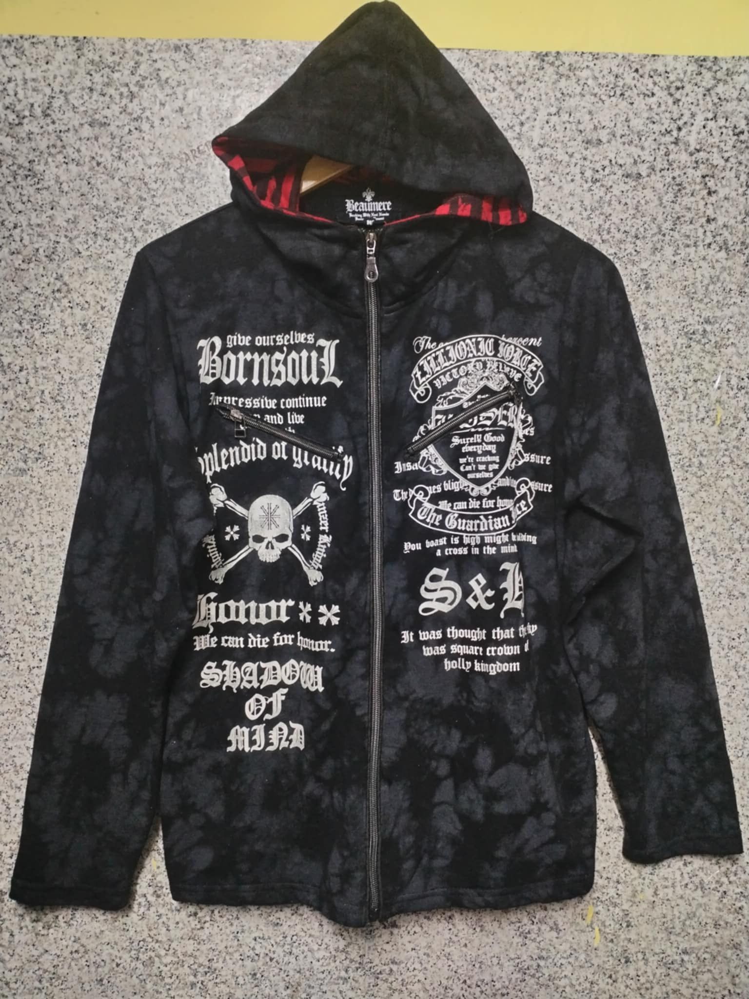 Japanese Brand × Seditionaries × Vintage Beaumere Punk Poem sweatshirts Punk Style very rare Size US M / EU 48-50 / 2 - 1 Thumbnail