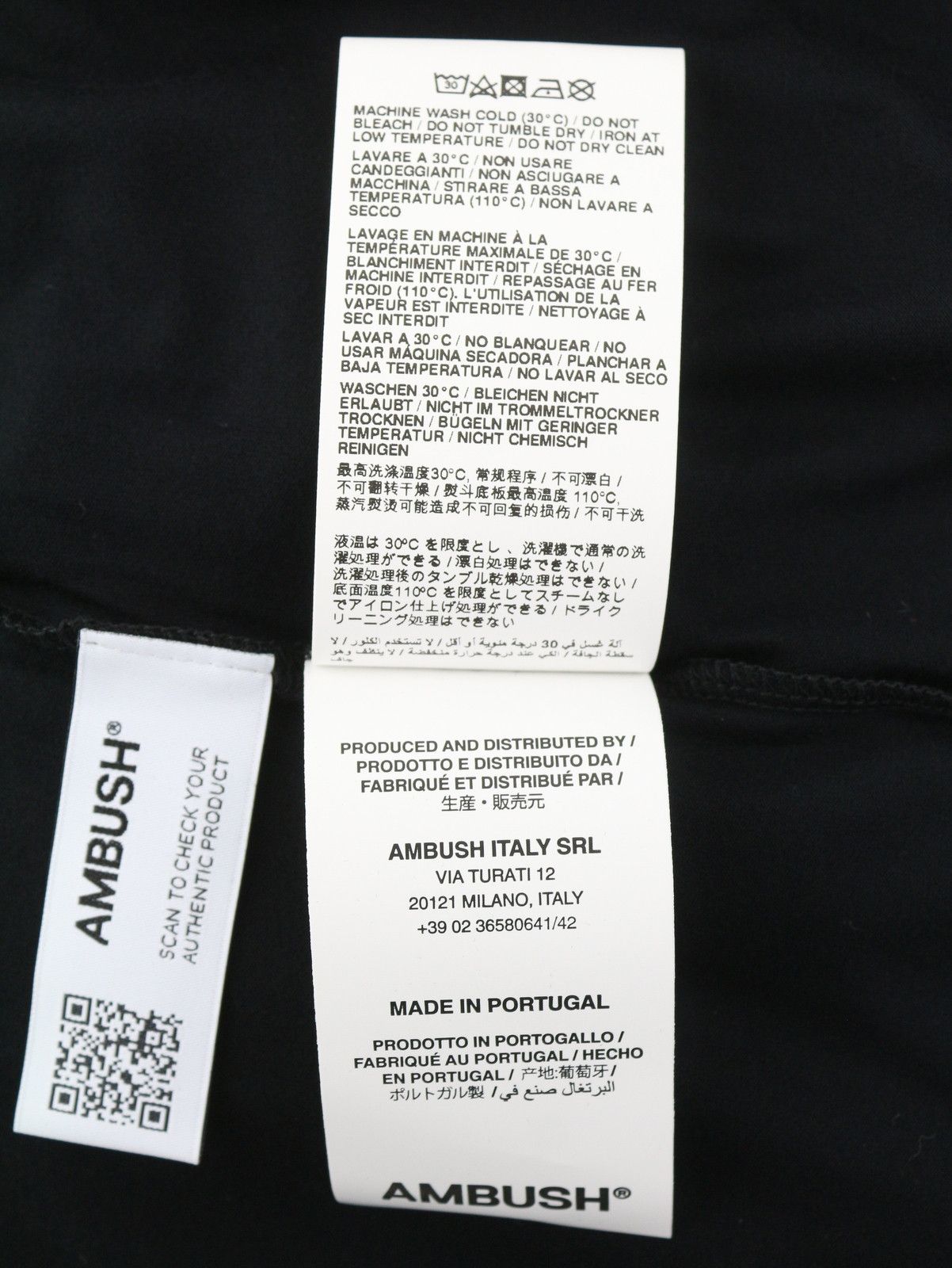 Ambush Design FITTED TURTLENECK TAP SHOE XL Black Pullover RRP185 87758 Size US XL / EU 56 / 4 - 8 Thumbnail