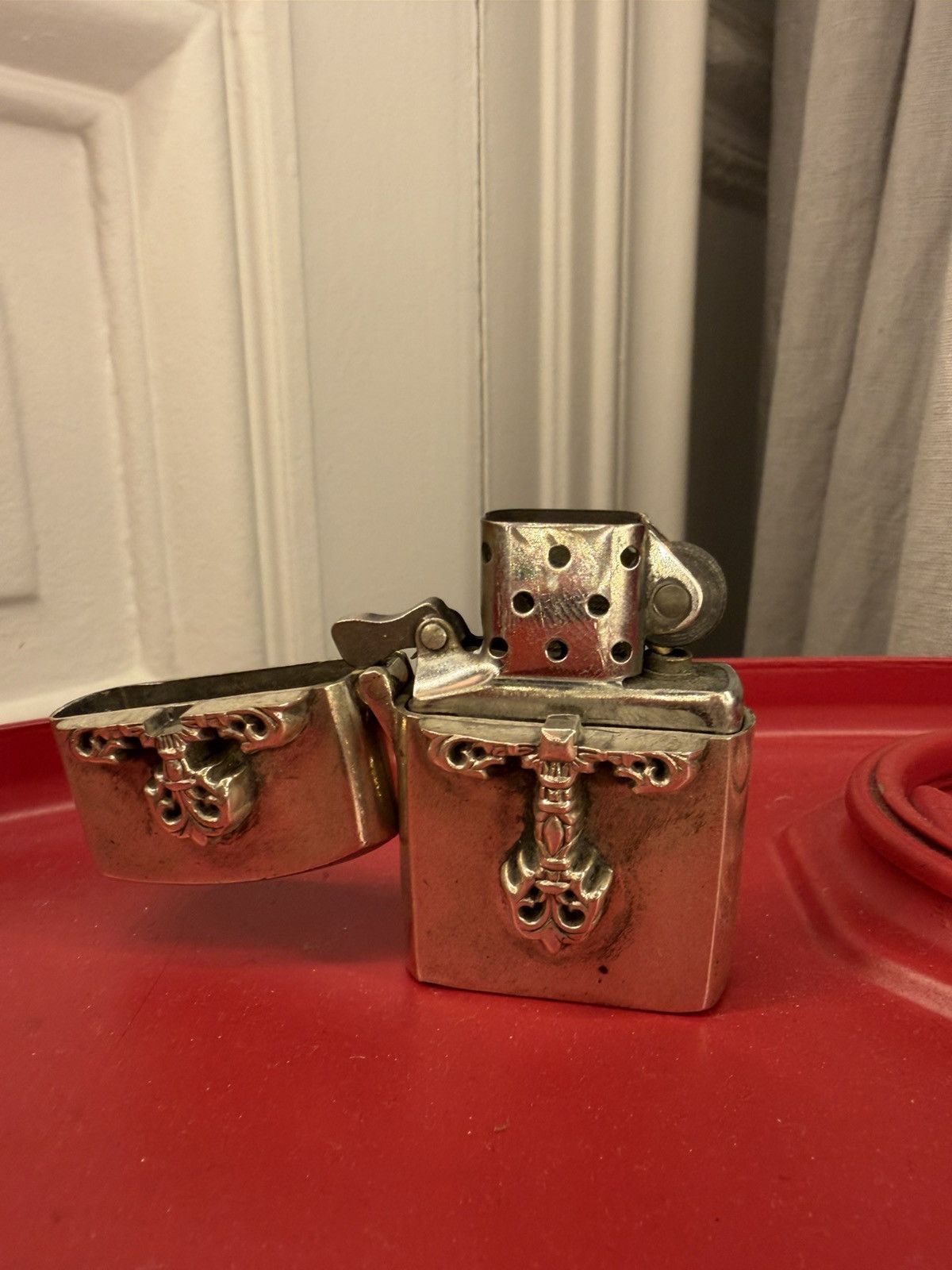 Chrome Hearts Chrome Hearts Cross Zippo Size ONE SIZE - 3 Thumbnail