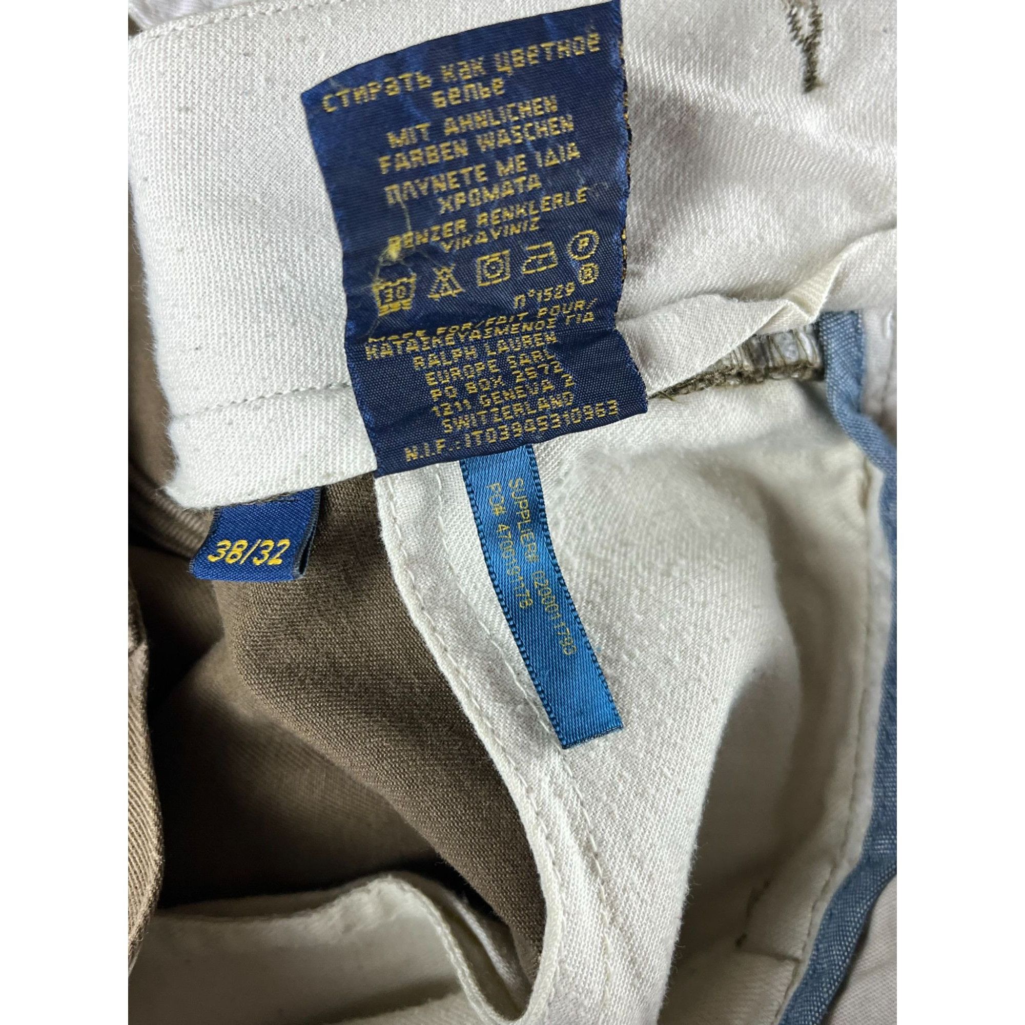 Polo Ralph Lauren Polo Ralph Lauren Mens Slim Fit Bedford Chino Pants Size US 38 / EU 54 - 4 Thumbnail