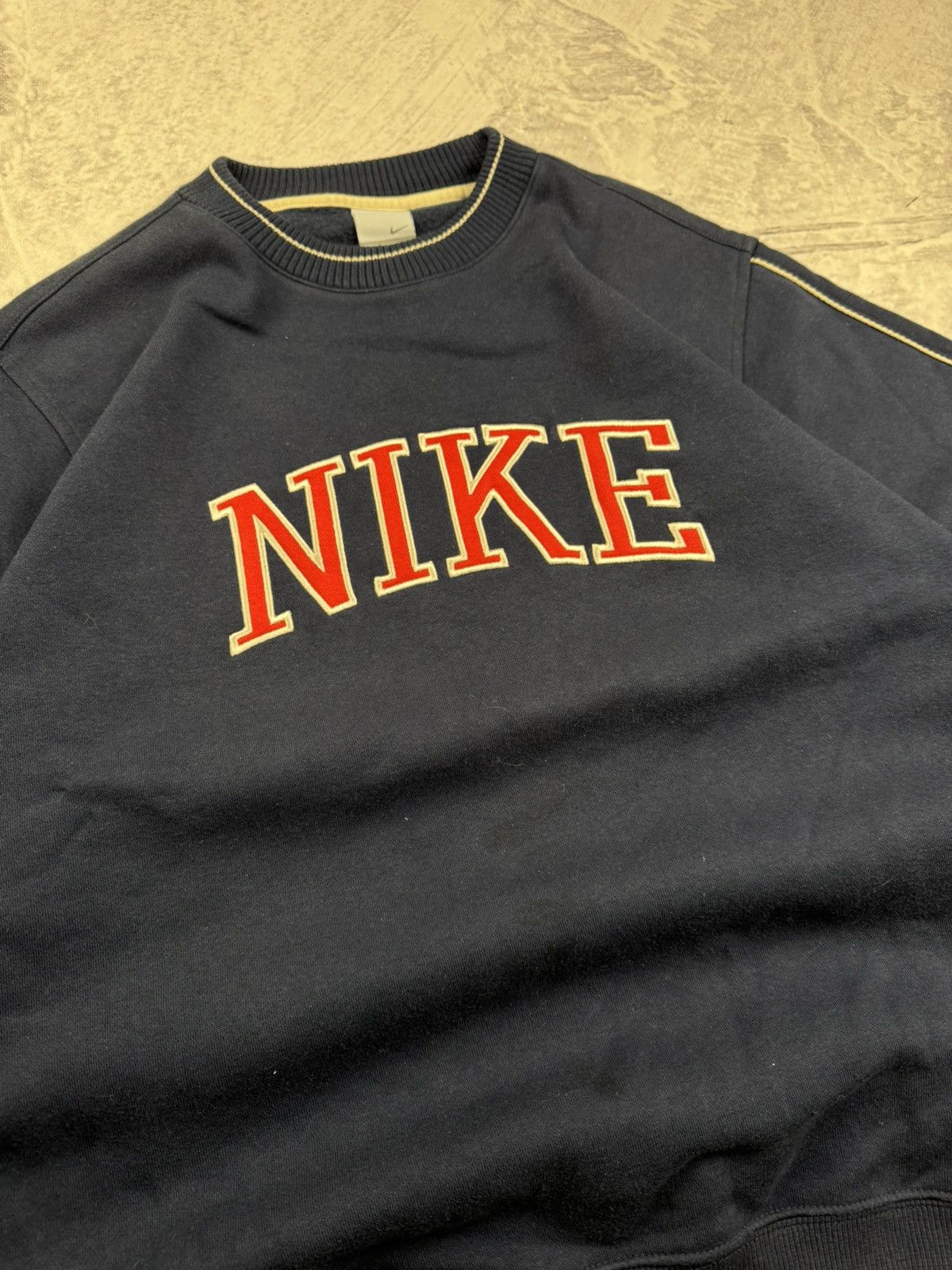 Nike × Vintage NIKE VINTAGE CENTER LOGO OVERSIZE BOXY SWEATSHIRT Size US M / EU 48-50 / 2 - 3 Thumbnail