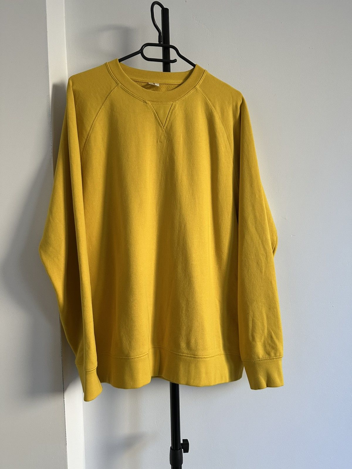 Arket Arket crew neck yellow sweatshirt pullover Size L / US 10 / IT 46 - 1 Thumbnail