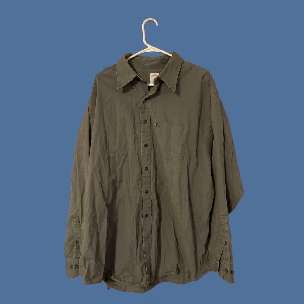 Brooks Brothers Brooks Brothers Button-Up Shirt XXL Gray Solid Regular Collar-Down Men's Office Preppy Classic 2XL Everyday Business Casual Size US XXL / EU 58 / 5 - 1 Thumbnail