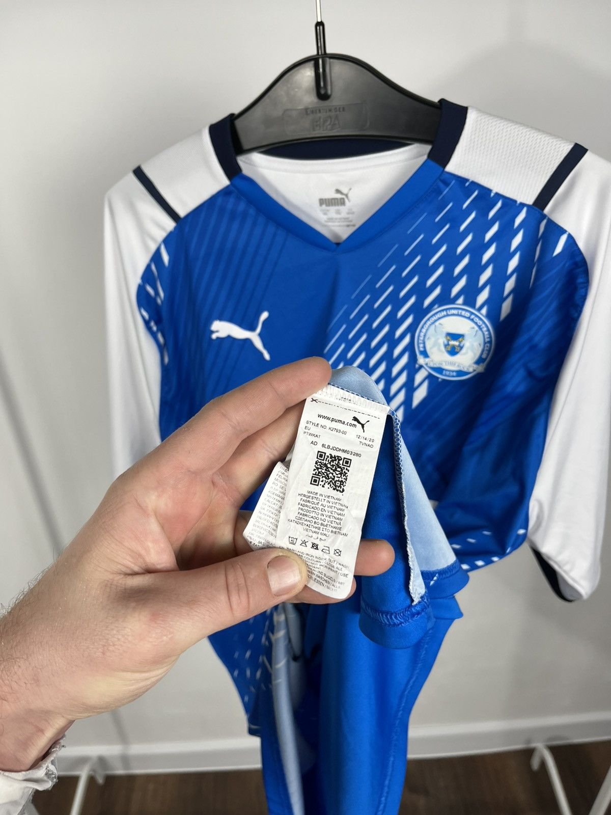 Puma Puma Peterborough United Football Jersey Blue White XXL Size US XXL / EU 58 / 5 - 10 Thumbnail