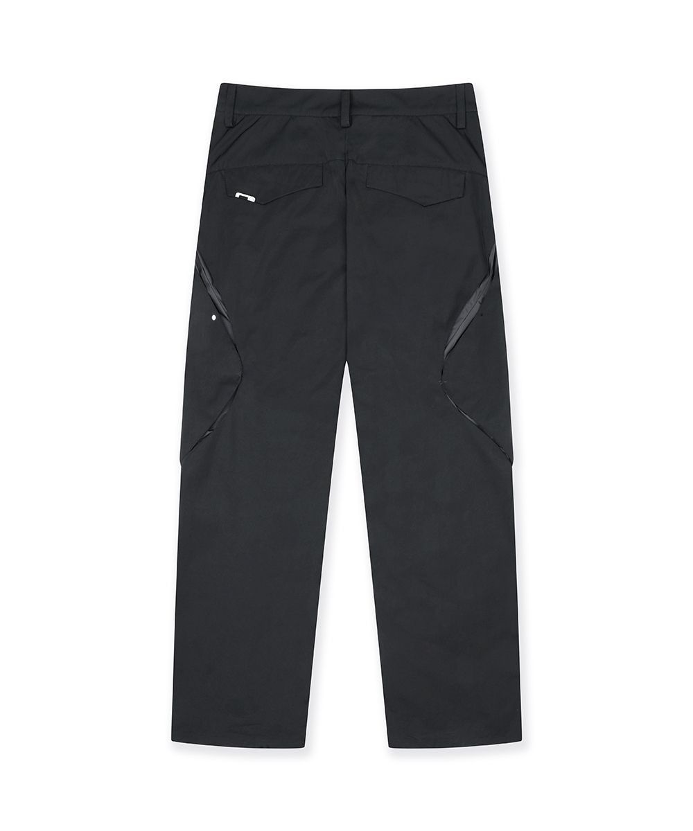 GRAILZ Grailz CIRCLE SLIT TROUSER [BLACK] size 3 Size US 33 - 2 Thumbnail