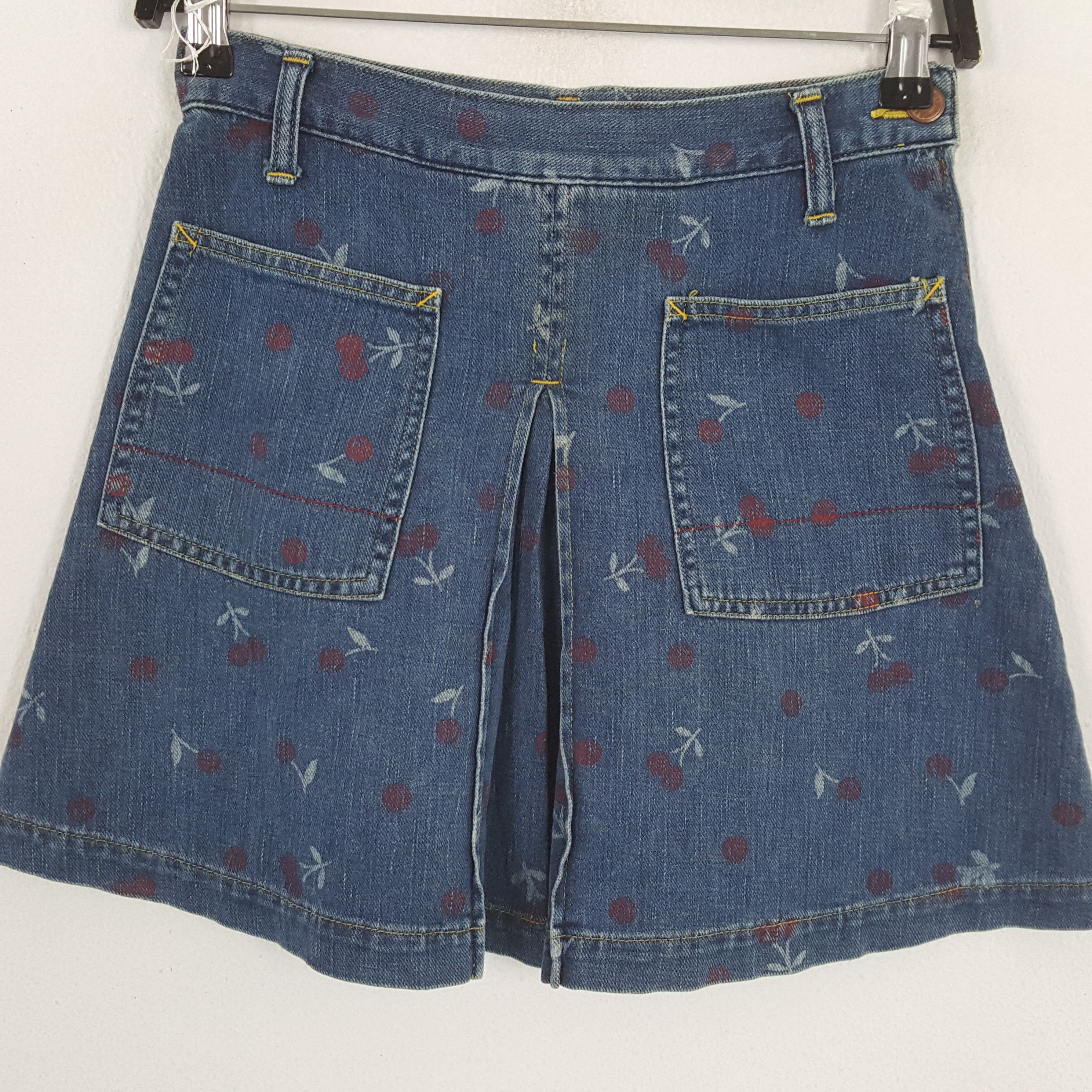 Hysteric Glamour × Japanese Brand × Vintage HYSTERIC GLAMOUR Japanese Brand Custom Art Skirt Size 24" / US 00 / IT 34 - 4 Thumbnail