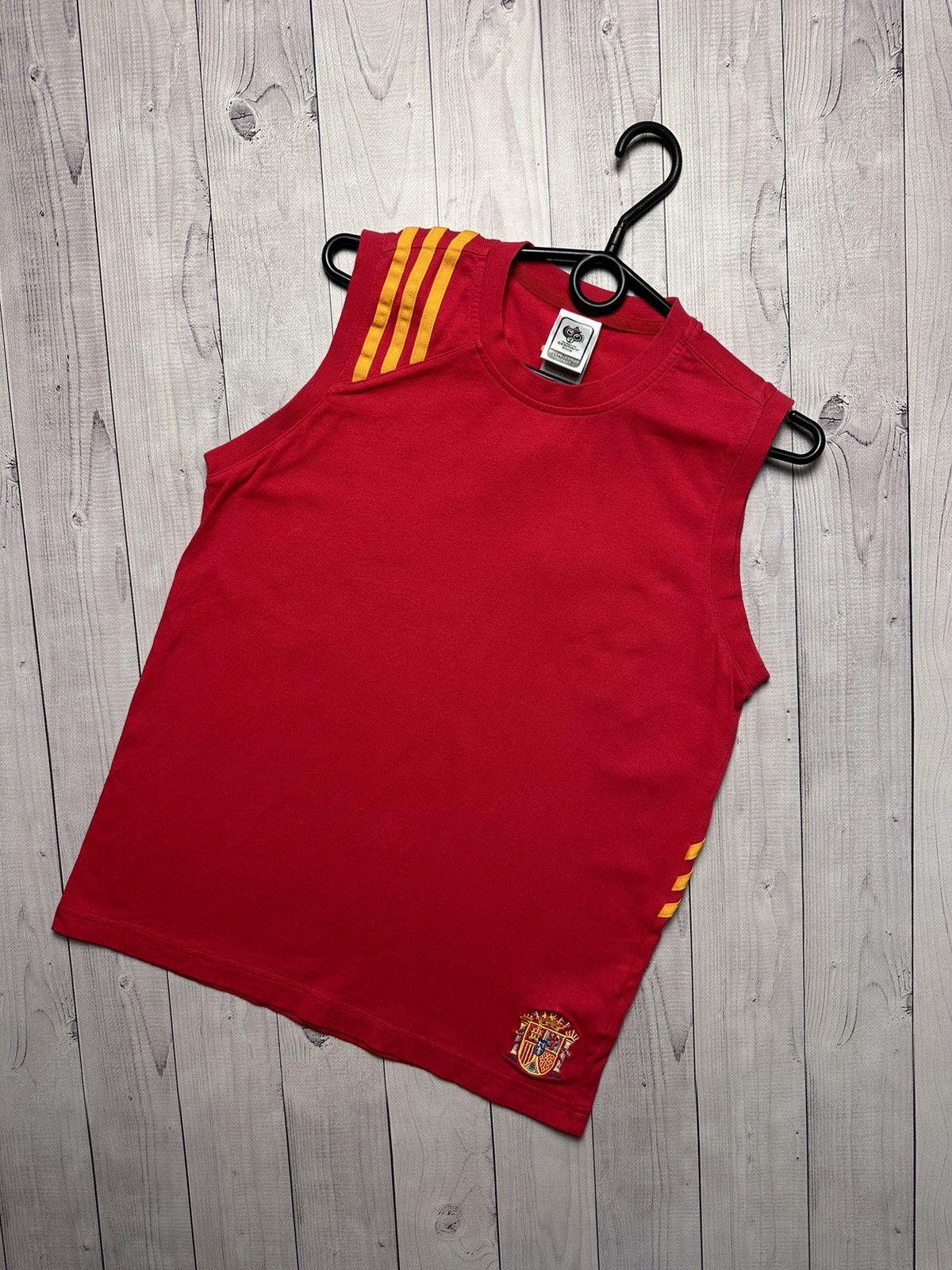 Adidas × Vintage Vintage adidas Spain soccer tee rare Germany 2006 Size US S / EU 44-46 / 1 - 1 Thumbnail