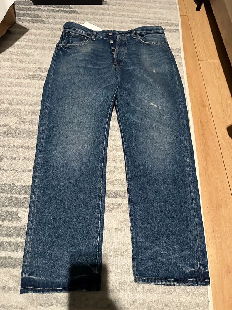 Acne Studios acne studiosloose straight-leg jeans 2503-Nextarrow Size US 32 / EU 48 - 1 Thumbnail