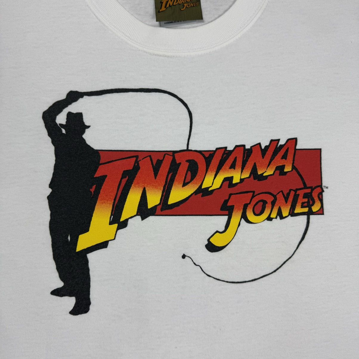 Anvil × Vintage Vintage Indiana Jones Movie T-shirt Size US M / EU 48-50 / 2 - 6 Thumbnail