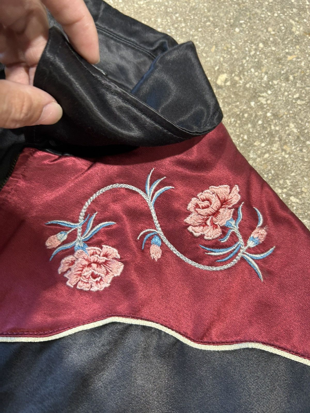 Yves Saint Laurent FW16 Saint Laurent Western Floral Silk Jacket Size US XL / EU 56 / 4 - 3 Thumbnail