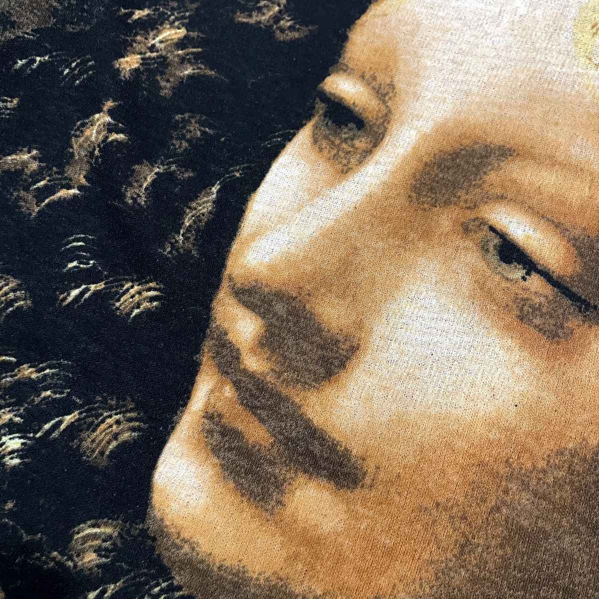Vintage Renaissance Mesh Long Sleeve – Madonna of the Rocks Size XL / US 12-14 / IT 48-50 - 4 Thumbnail