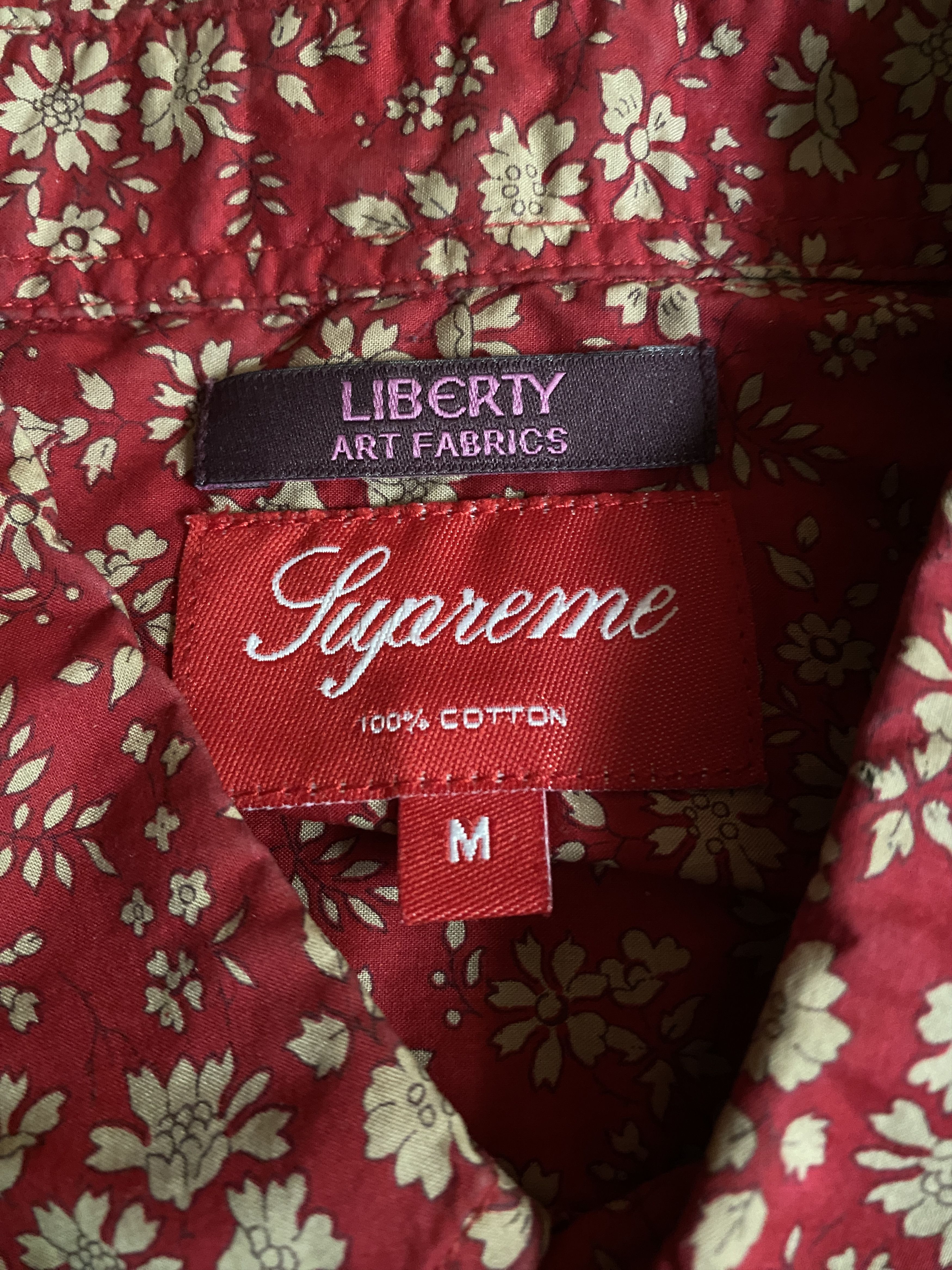 Liberty × Supreme Liberty Floral Shirt SS11 Size US M / EU 48-50 / 2 - 4 Thumbnail