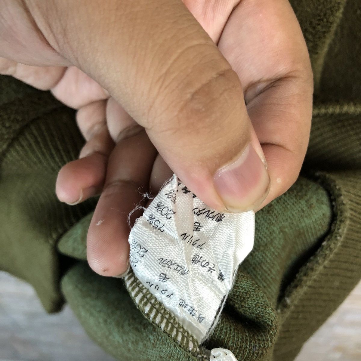 Homespun Knitwear × Japanese Brand Sunday Joy Green Knitwear #A675 Size M / US 6-8 / IT 42-44 - 13 Thumbnail