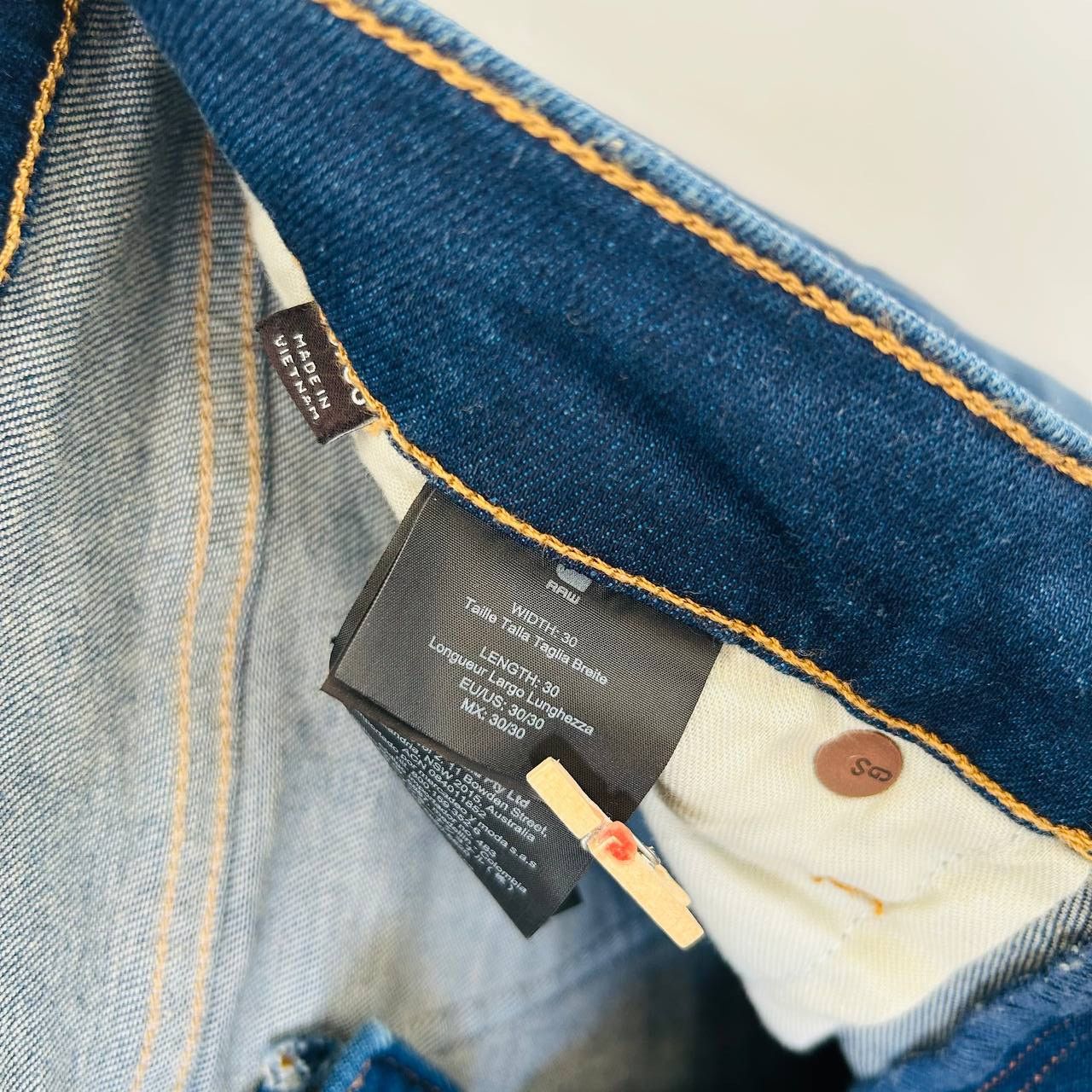 G-Star Gstar jeans #258 Size US 30 / EU 46 - 2 Thumbnail