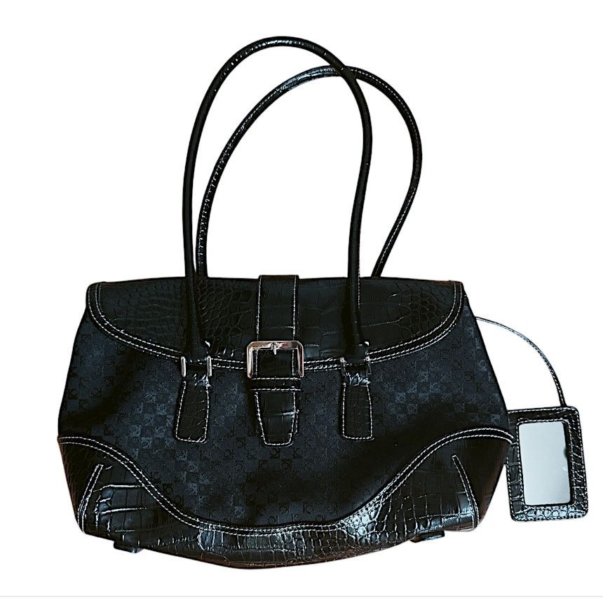 Liz Claiborne Liz Claiborne Croc Embossed Vintage Organizer  display picture 1