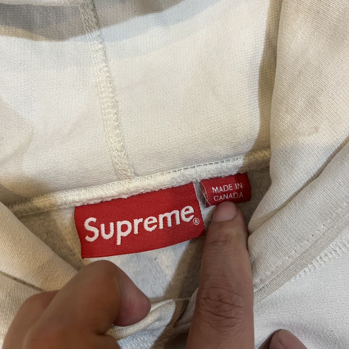 Supreme Supreme Compact Logo Hooded FW2017 Size US S / EU 44-46 / 1 - 4 Thumbnail