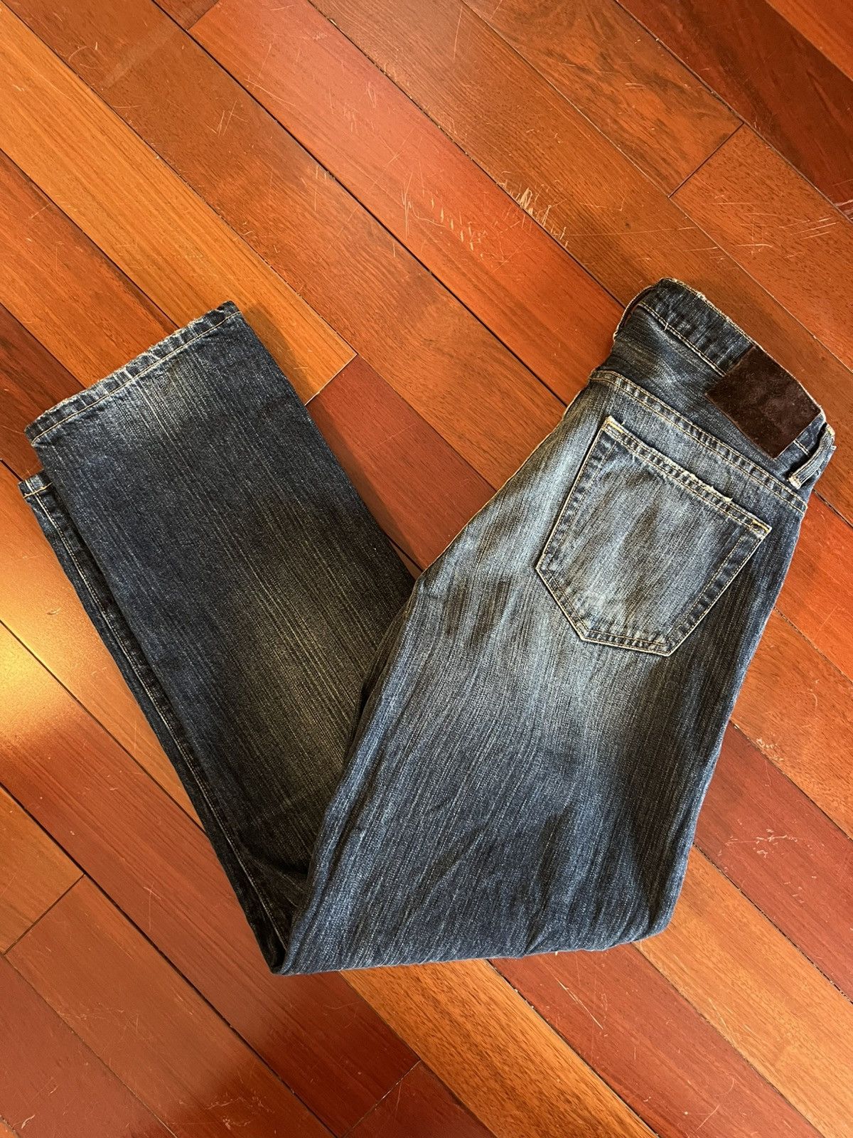 Mutimer Mutimer Shaggy Mohair Knit Navy M | Grailed