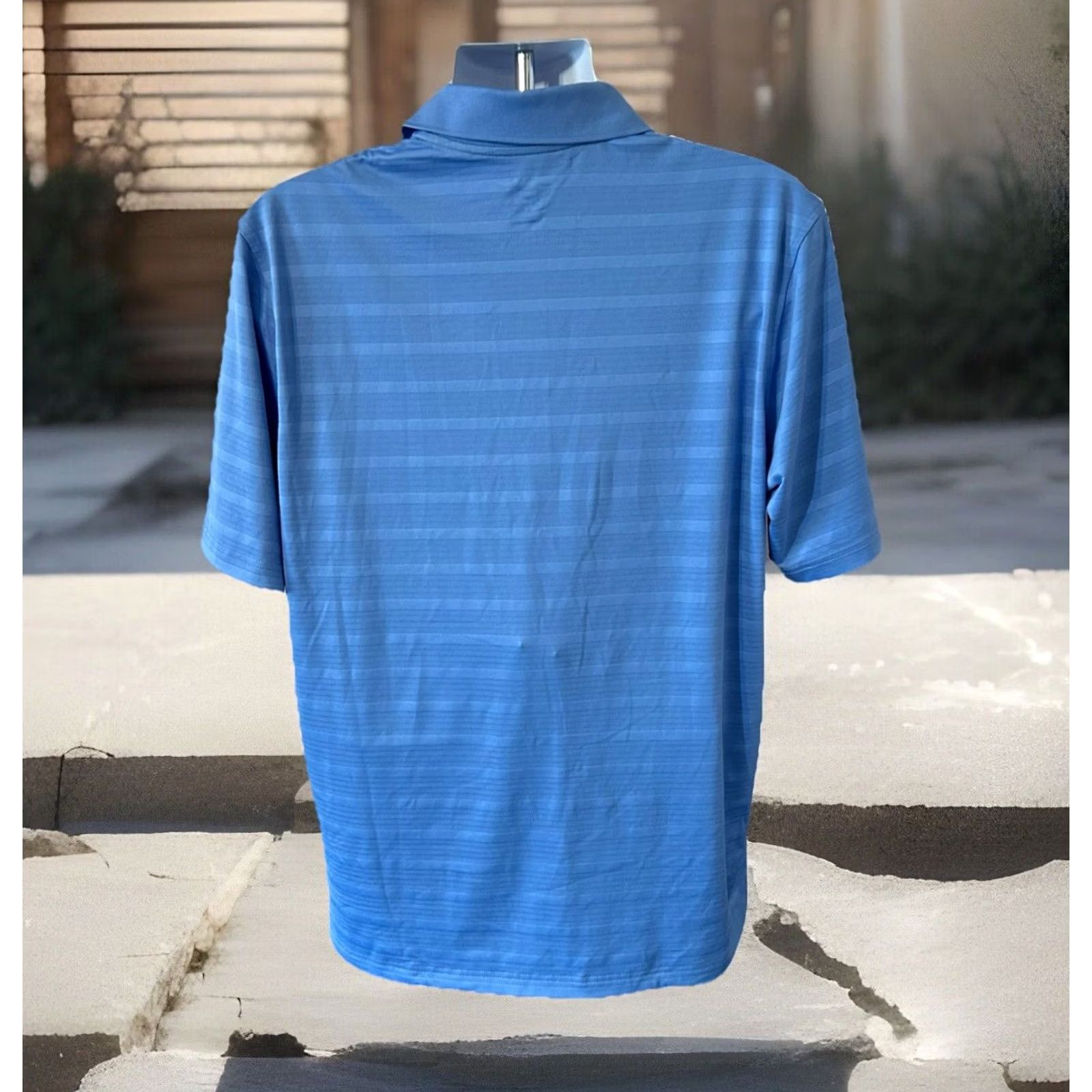 Champion UNC Tar Heels Polo Shirt Men Large Blue Champion Shirt Polo Button Collar Regular Fit Size US L / EU 52-54 / 3 - 5 Thumbnail