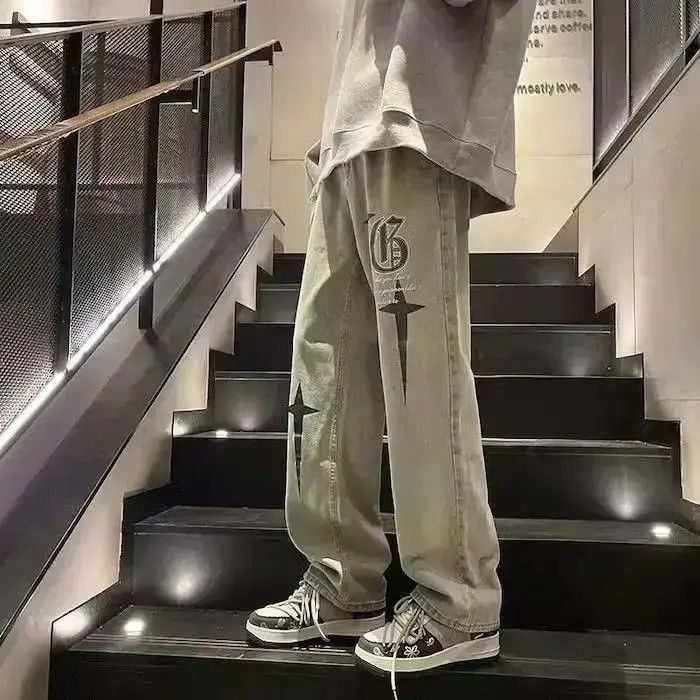 Japanese Brand STAR Baggy Denim Jeans Size US 32 / EU 48 - 1 Thumbnail