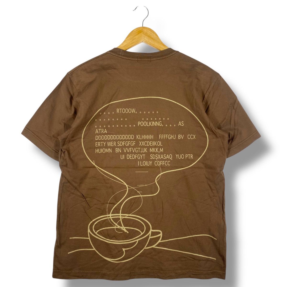Boycott Japanese Brand BOYCOTT Coffee Graphic Tee Shirt Size 3 Size ONE SIZE - 5 Thumbnail