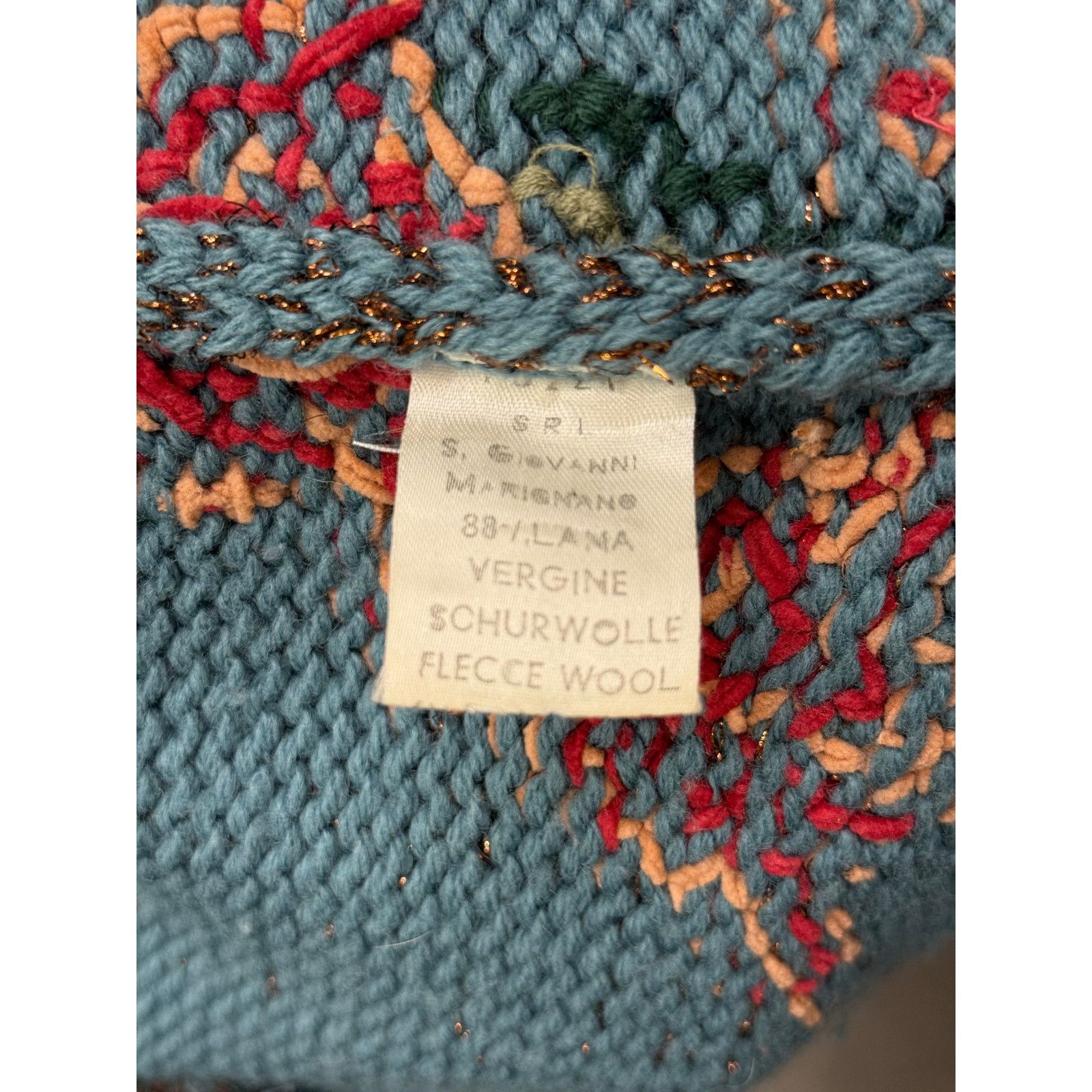 Jean Paul Gaultier A/W1986 Jean Paul Gaultier intarsia floral knit Size US M / EU 48-50 / 2 - 7 Thumbnail