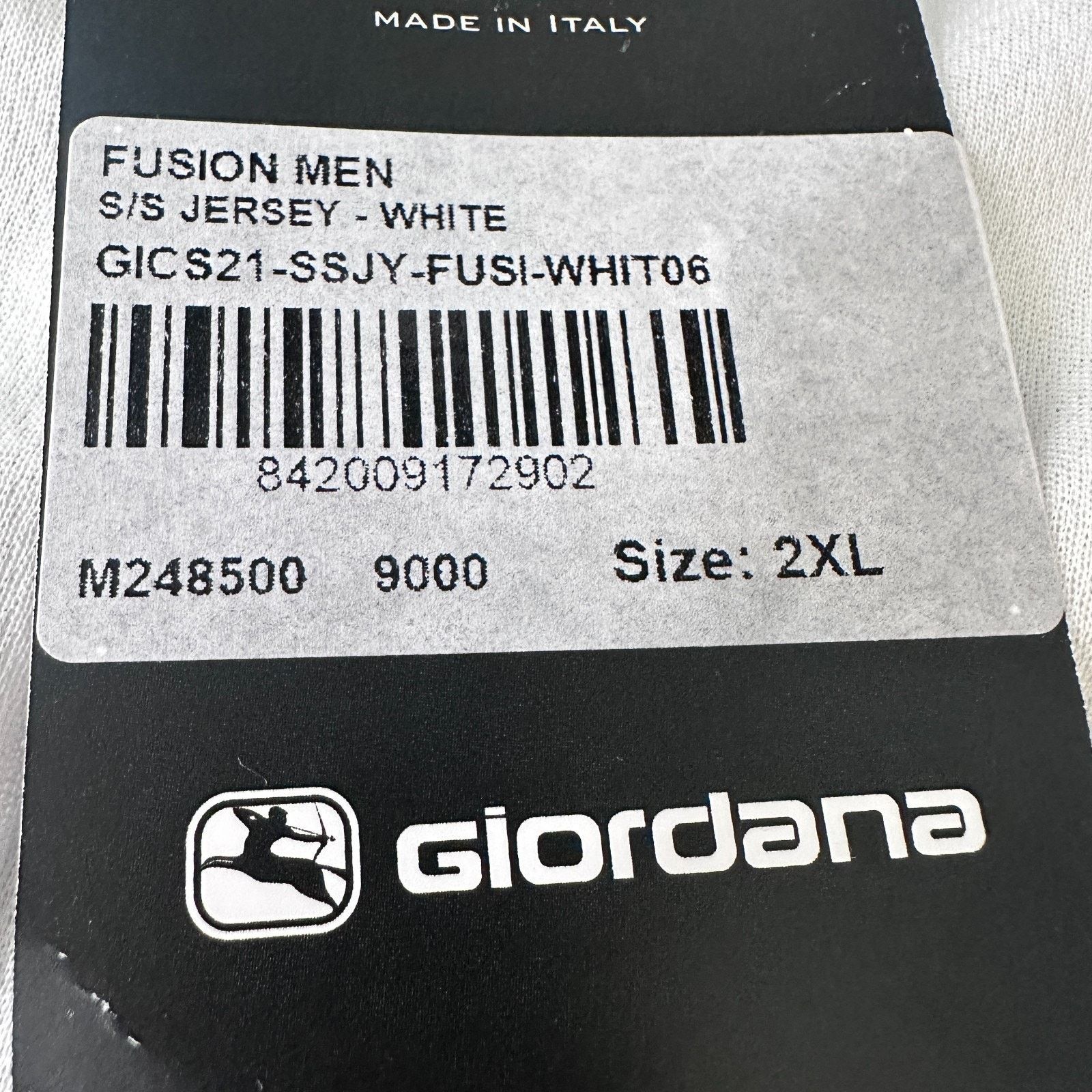Other Giordana Fusion Cycling Jersey Men's 2XL White Zip Relaxed Size US XXL / EU 58 / 5 - 5 Thumbnail