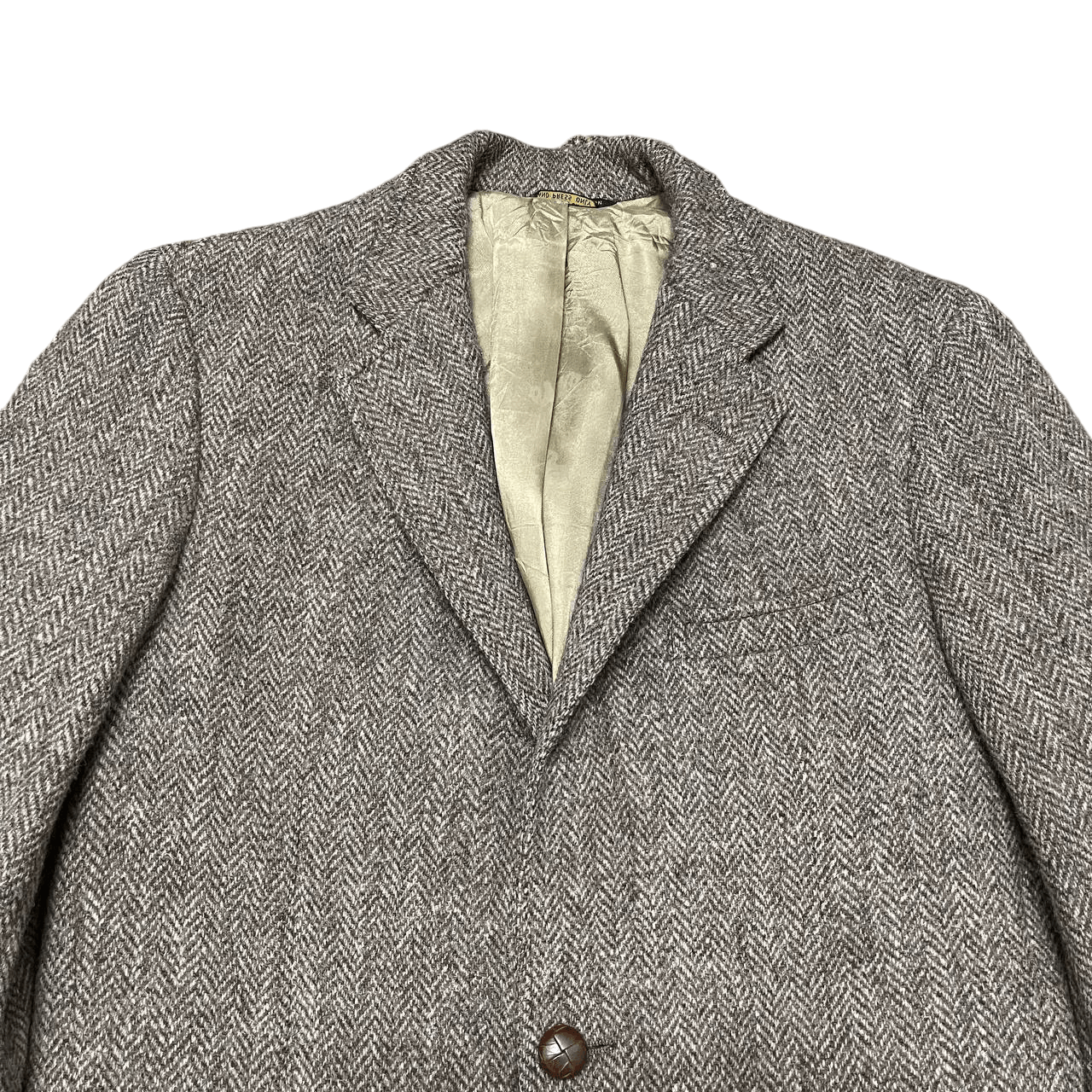 Harris Tweed Vintage Norm Thompson x Harris Tweed Wool Coat Size US M / EU 48-50 / 2 - 2 Thumbnail