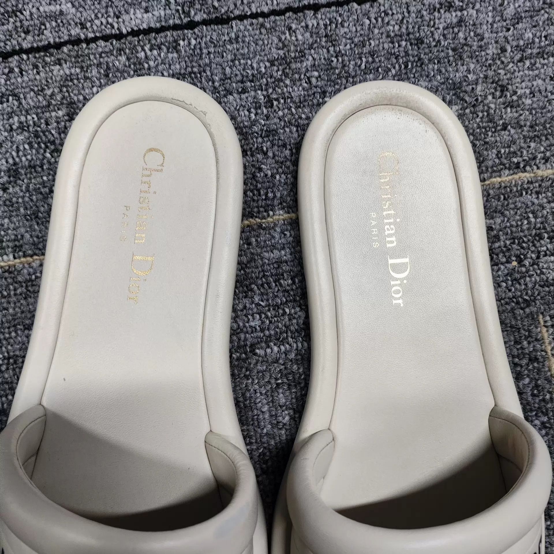 Dior Dior Every-D Logo Flat Slippers 38 Size US 7.5 / IT 37.5 - 4 Thumbnail