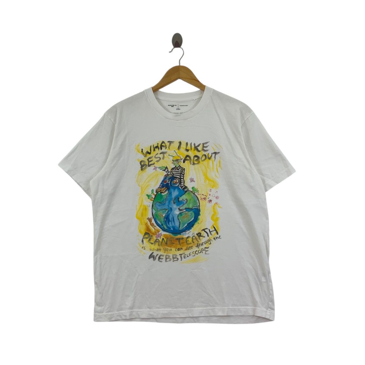 Uniqlo UNIQLO x FRANCESCO RISSO x MARNI Peace For All Tee Shirt Top Size US XL / EU 56 / 4 - 1 Thumbnail