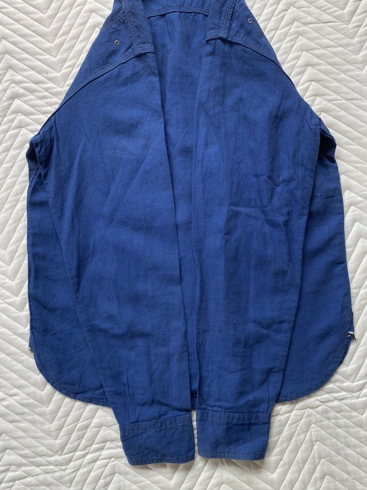 Pherrow's Pherrow’s Chambray Chainstrap Workwear Shirt Size US S / EU 44-46 / 1 - 8 Thumbnail