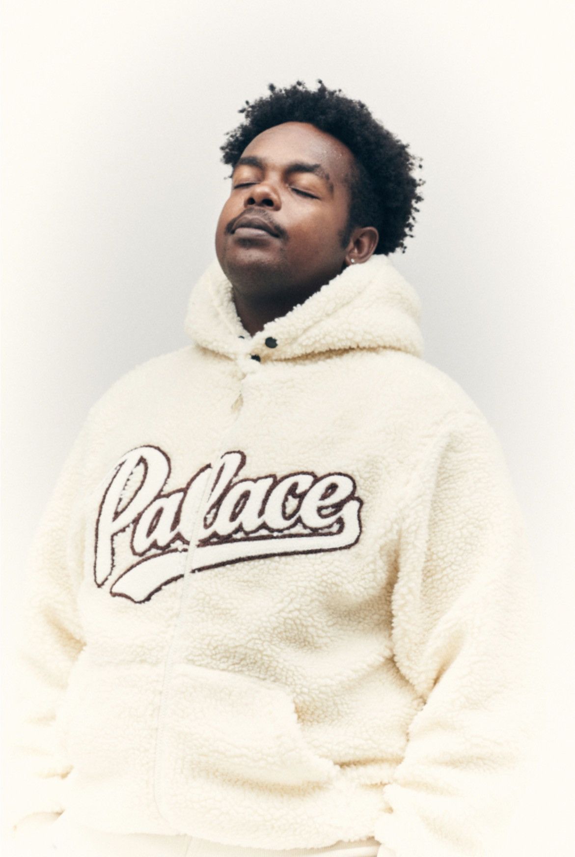 Palace PALACE SCRIPT HOOD NATURAL Winter 2023 Collection Size US S / EU 44-46 / 1 - 1 Thumbnail