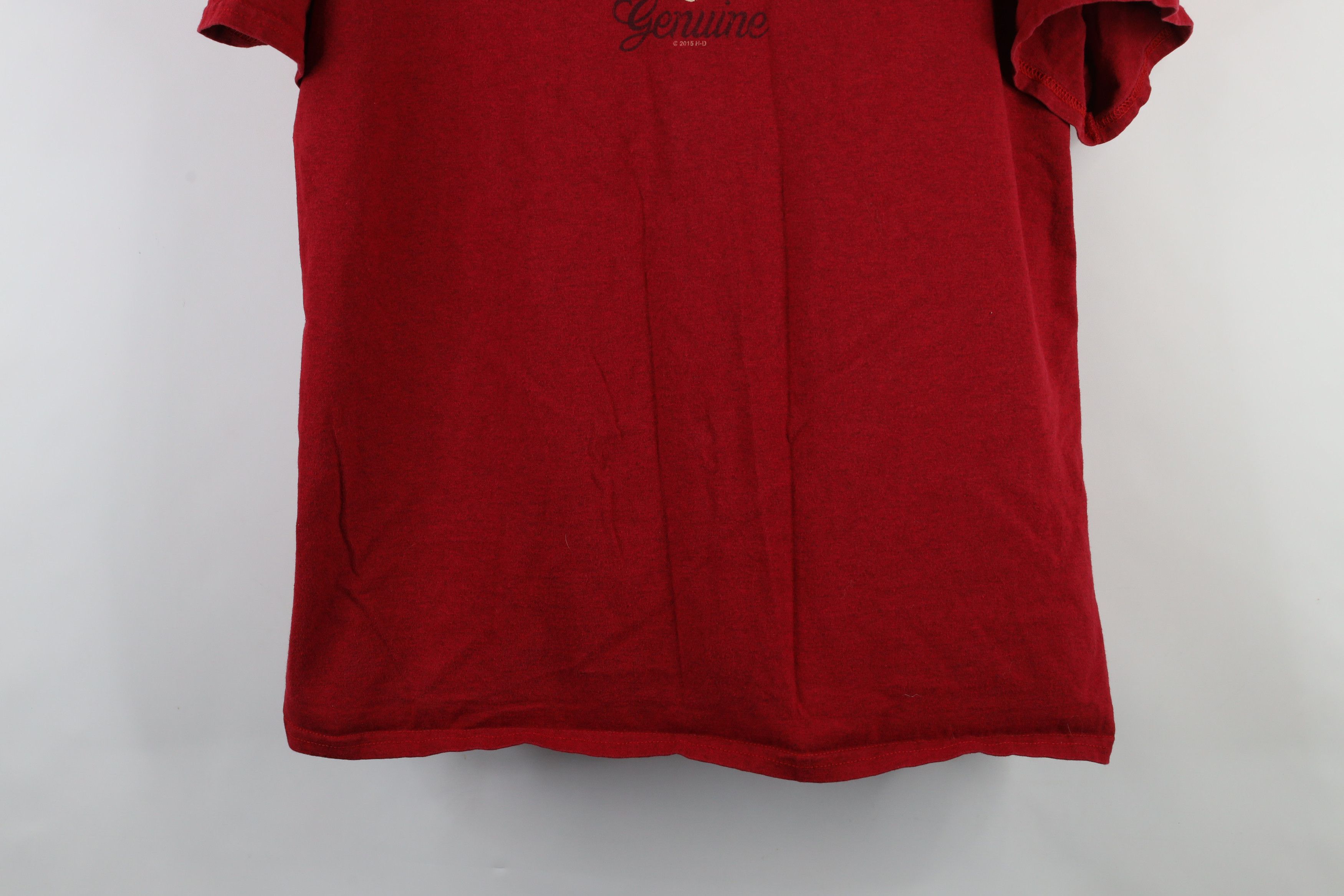 Harley Davidson × Vintage Vintage Y2K Harley Davidson Spell Out Big Logo T-Shirt Red Size US XXL / EU 58 / 5 - 3 Thumbnail
