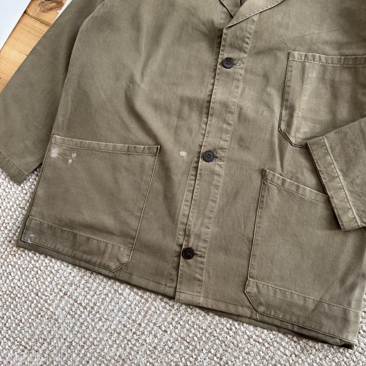 Vintage French distressed chore works vintage jacket Size US L / EU 52-54 / 3 - 6 Thumbnail
