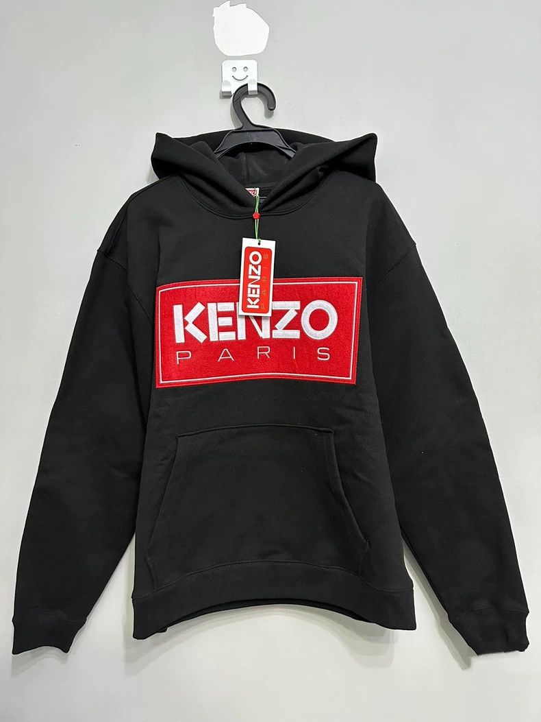 Kenzo KENZO Men's black hoodie Size US L / EU 52-54 / 3 - 1 Thumbnail