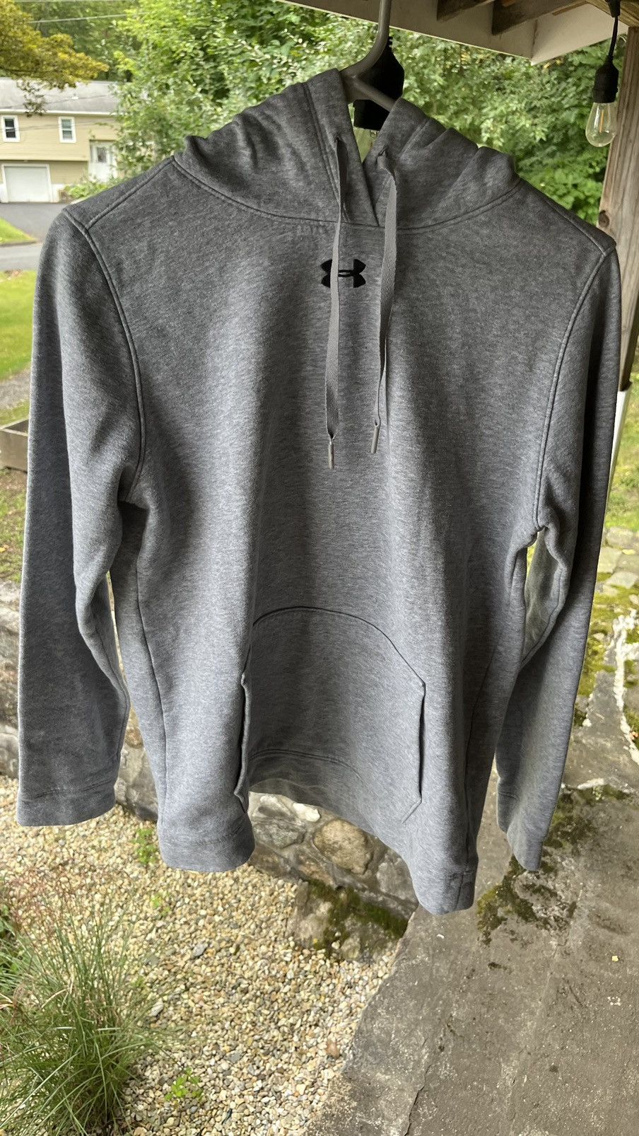 Under Armour Under armor grey center logo hoodie - size s Size US S / EU 44-46 / 1 - 3 Thumbnail