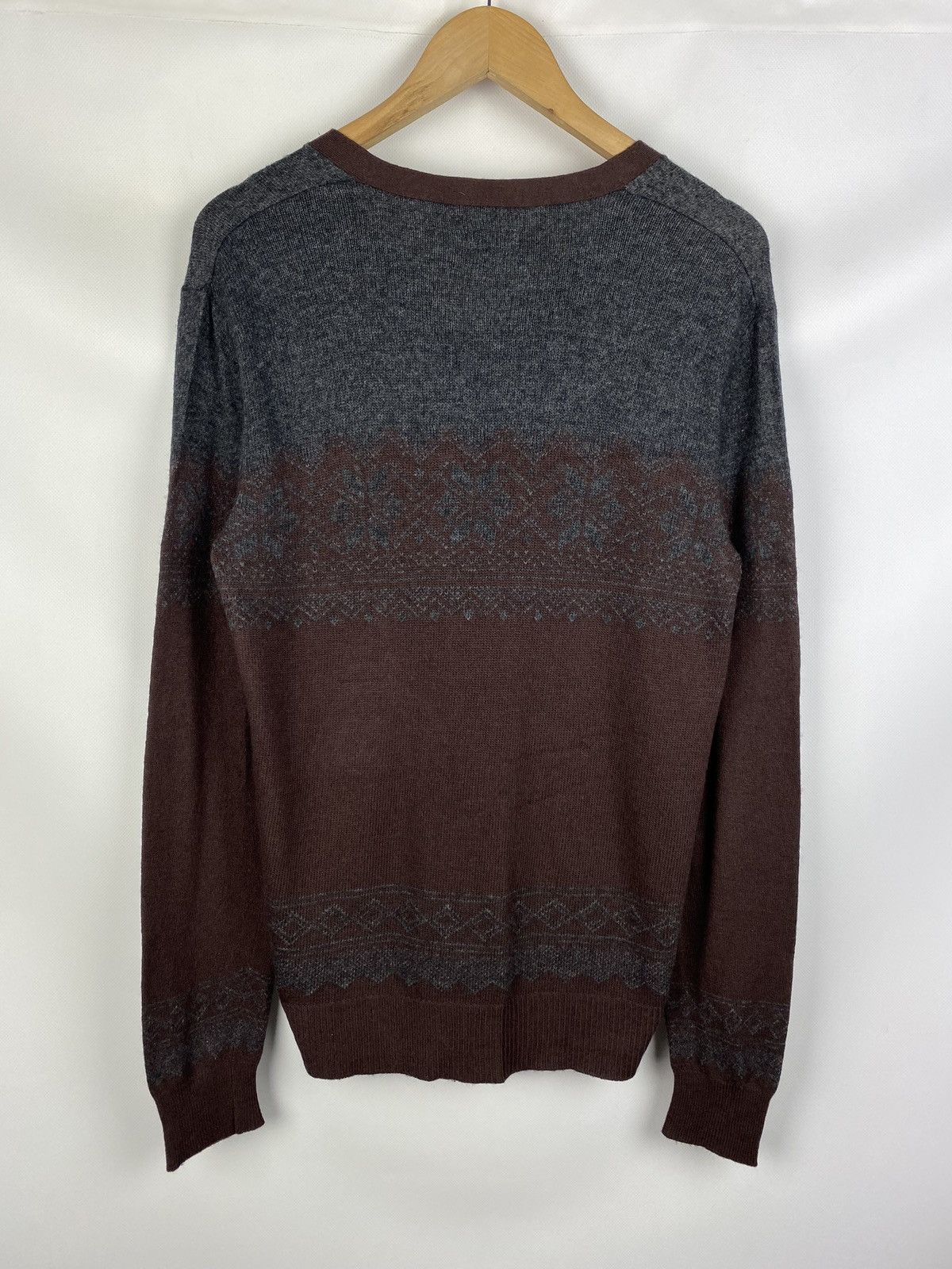 Allsaints × Japanese Brand Allsaints Scafell wool / alpaca men’s cardigan sweater Size US M / EU 48-50 / 2 - 13 Thumbnail