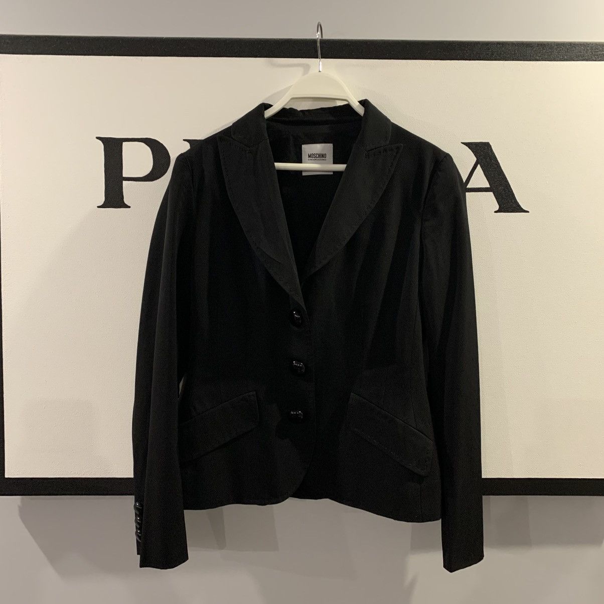 Moschino MOSCHINO Cheap and Chic Black Blazer Size 44 IT 10 US Size M / US 6-8 / IT 42-44 - 6 Thumbnail
