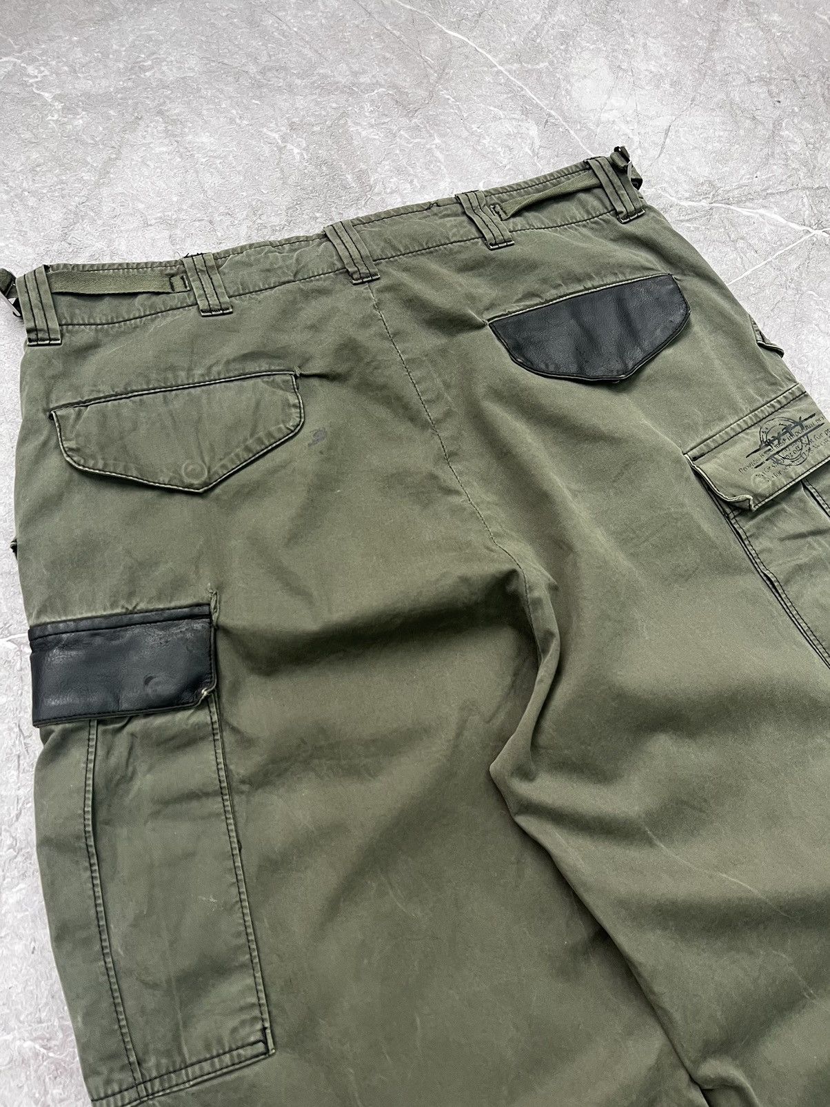 Japanese Brand × Jean Paul Gaultier VTG 00s JPG style Japanese Distressed Cargo pants jeans Size US 30 / EU 46 - 12 Thumbnail