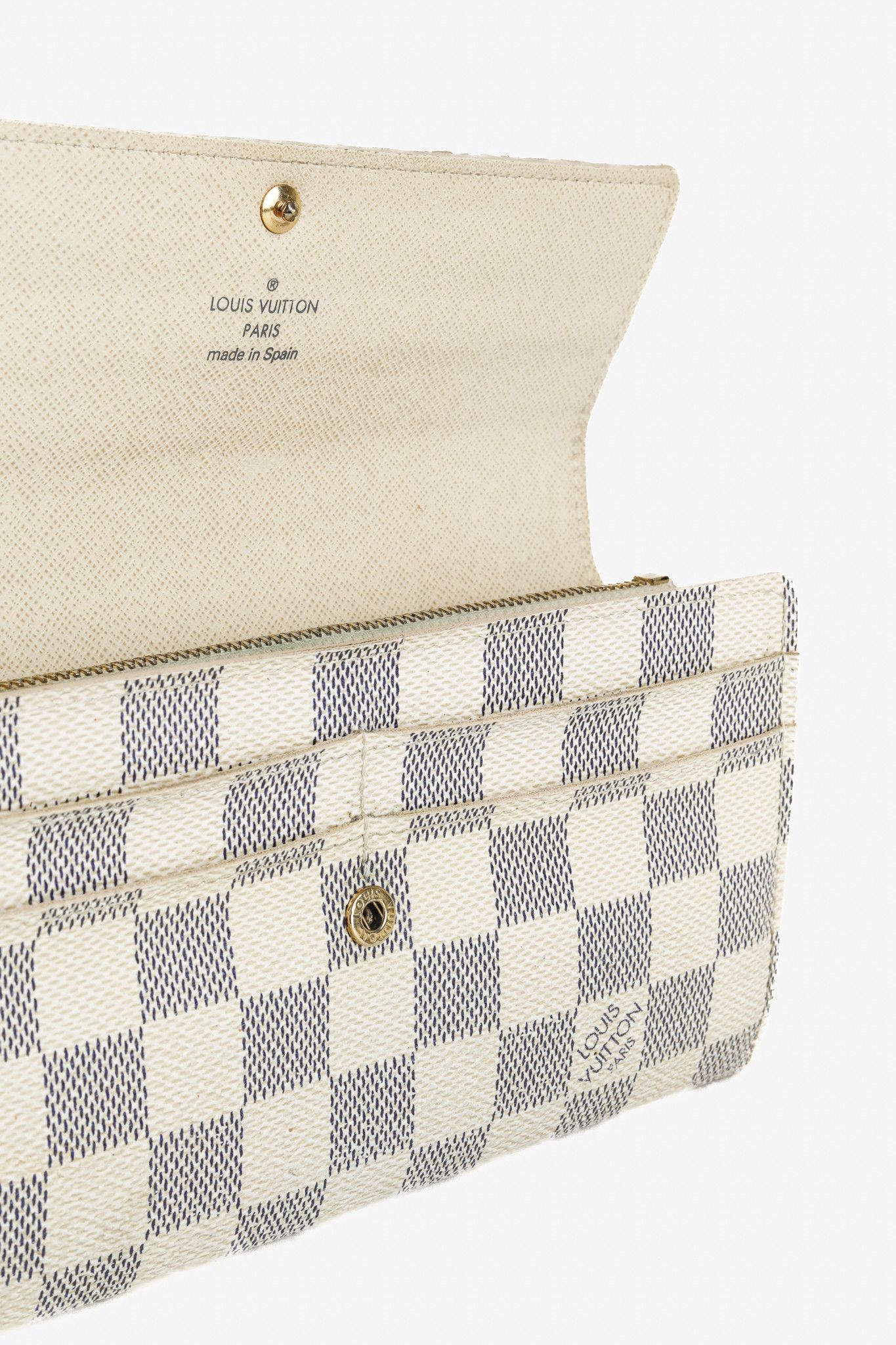 Louis Vuitton Louis Vuitton Sarah Damier Azur Wallet Size ONE SIZE - 6 Thumbnail
