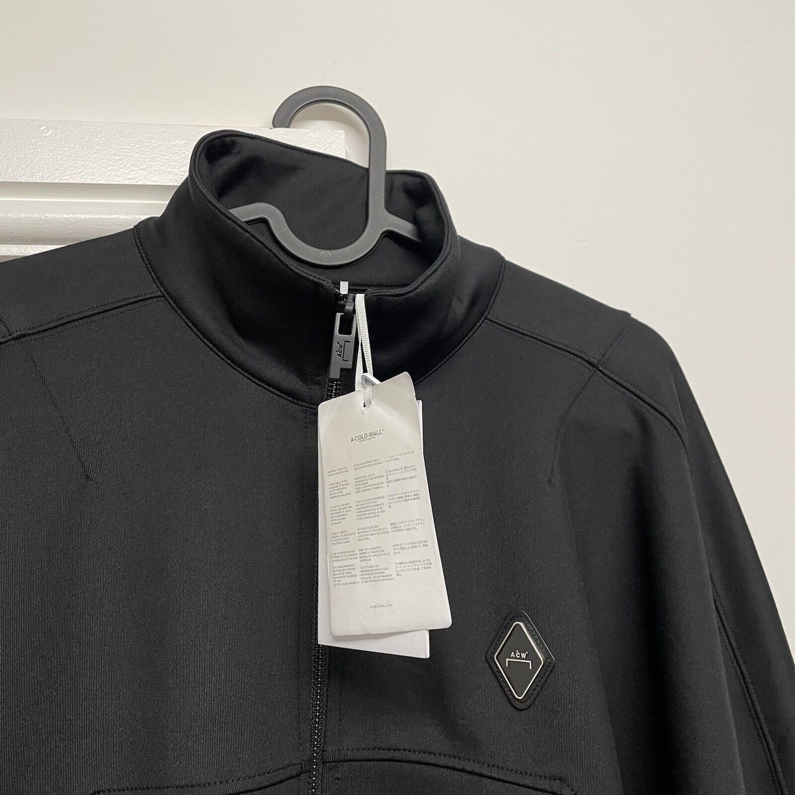 A-COLD-WALL* A-Cold-Wall Track Jacket Technical Jersey Tracksuit Black S Size US S / EU 44-46 / 1 - 5 Thumbnail