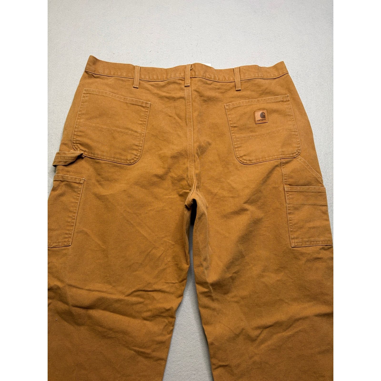 Carhartt Carhartt B11 BRN Duck Carpenter Work Pants Men’s 42x32 Size US 42 / EU 58 - 9 Thumbnail