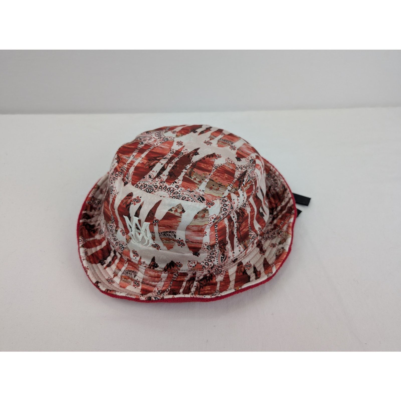 Amiri o1rshd1 Size: OS / Bandana Reversible Bucket Hat / Cap Red Size ONE SIZE - 11 Thumbnail