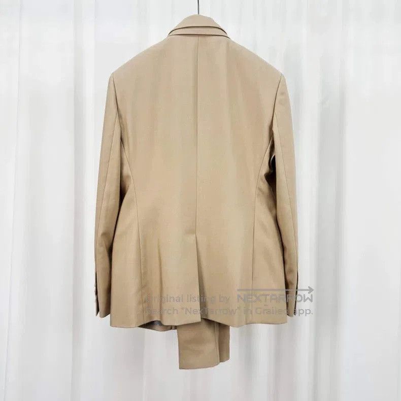 Dior Dior Beige Wool Peak Lapel Blazer. Size US M / EU 48-50 / 2 - 2 Thumbnail