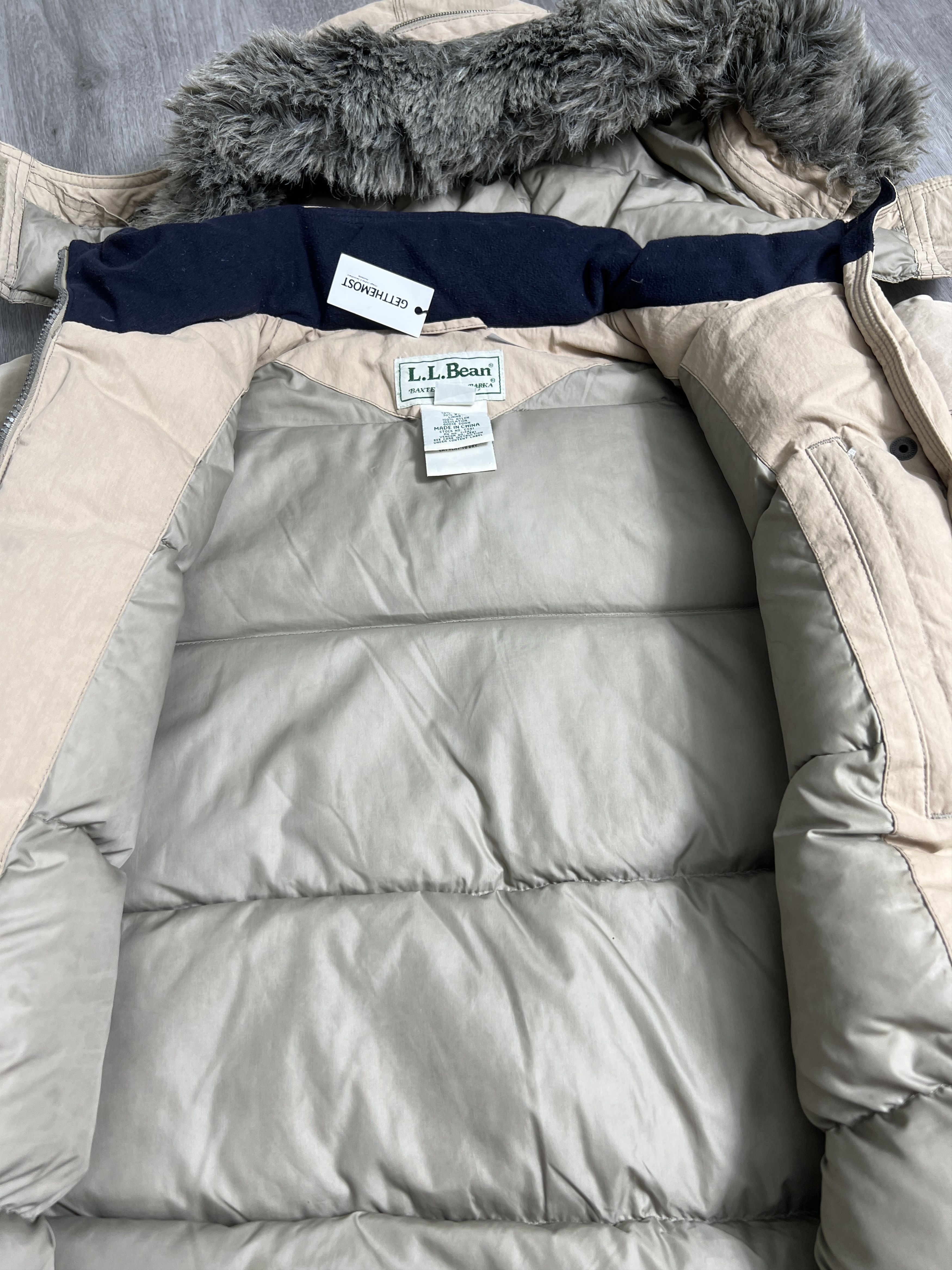 L.L. Bean L.L.Bean Women's Down Filled Parka (M) JKA258 Size M / US 6-8 / IT 42-44 - 12 Thumbnail