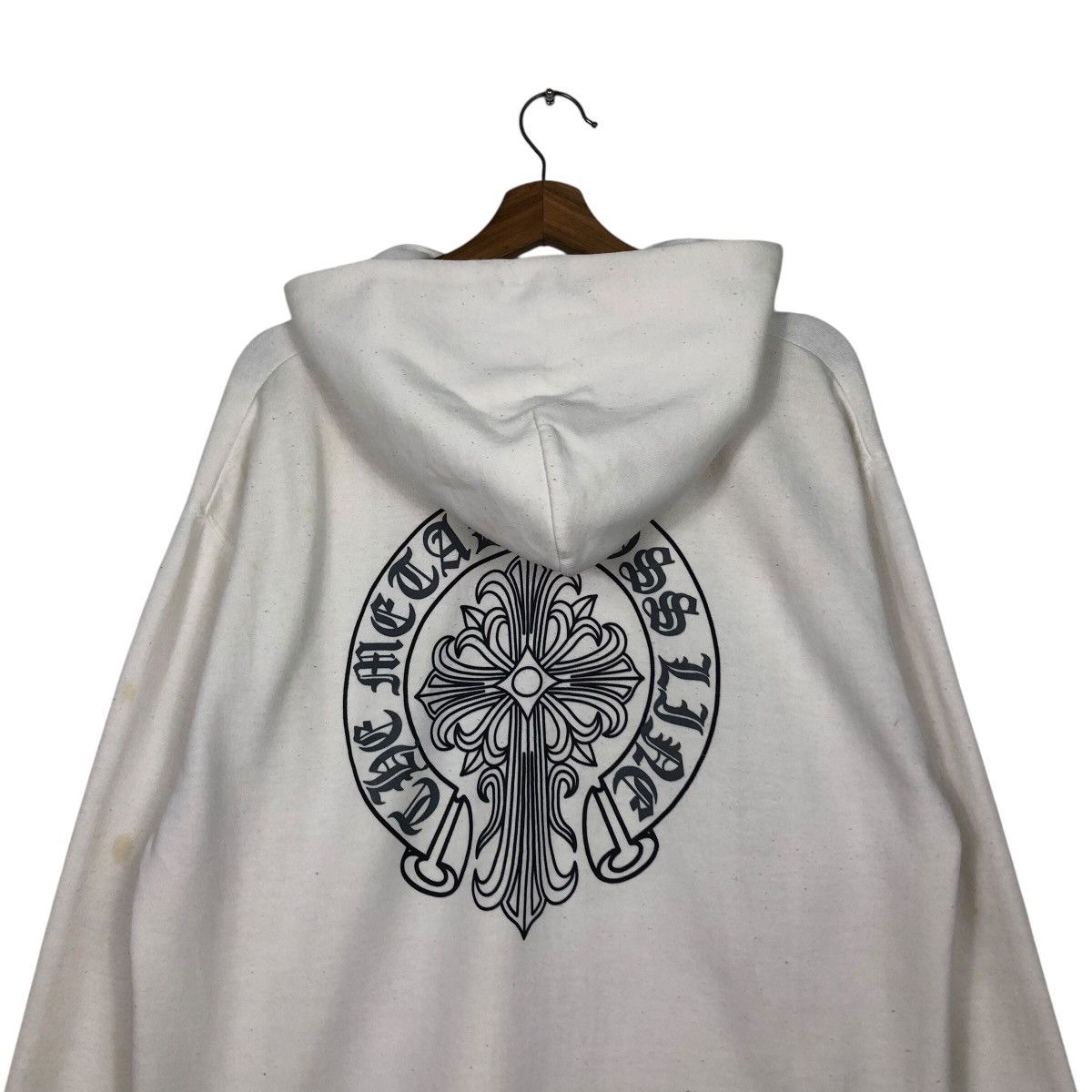Japanese Brand 📌Vintage Zipper Hoodie Bullet Noise Cross Big Logo Size US L / EU 52-54 / 3 - 10 Thumbnail