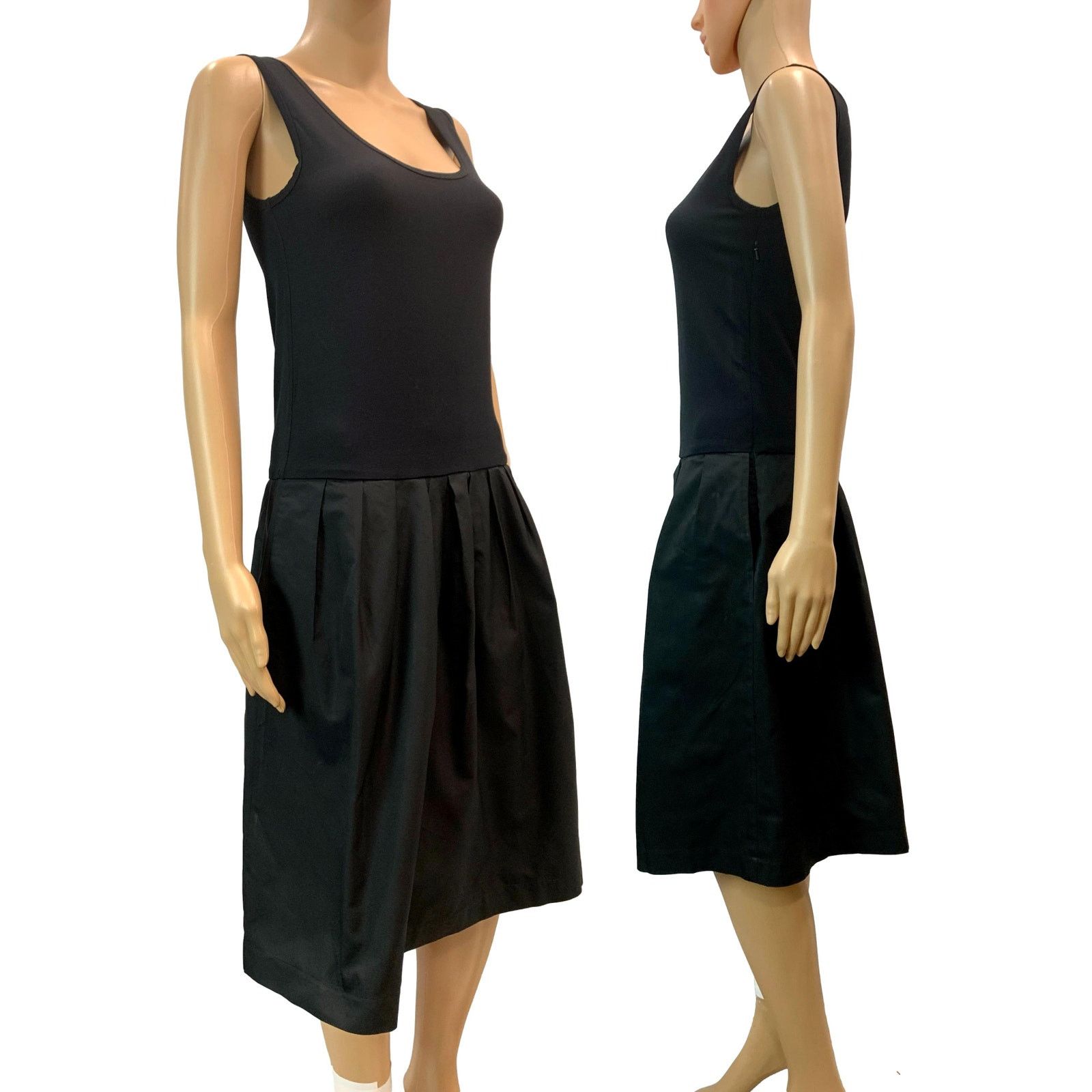 DKNY DKNY Black Tank Dress Chic Minimalist | Small Size S / US 4 / IT 40 - 8 Thumbnail