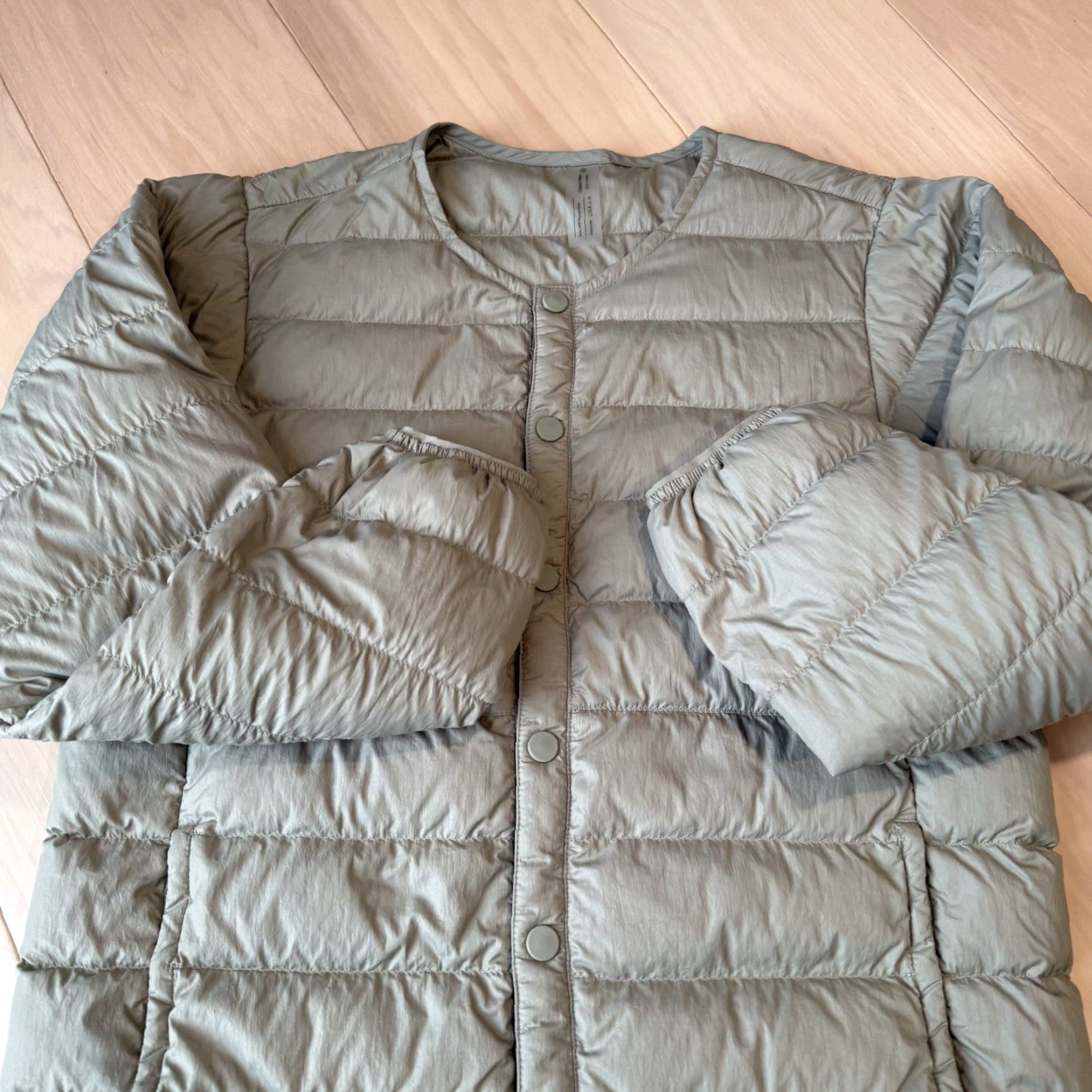 Outdoor Voices Outdoor Voices Down Jacket Women's S Gray Insulated Puffer Outerwear Jacket Bio? Size S / US 4 / IT 40 - 4 Thumbnail