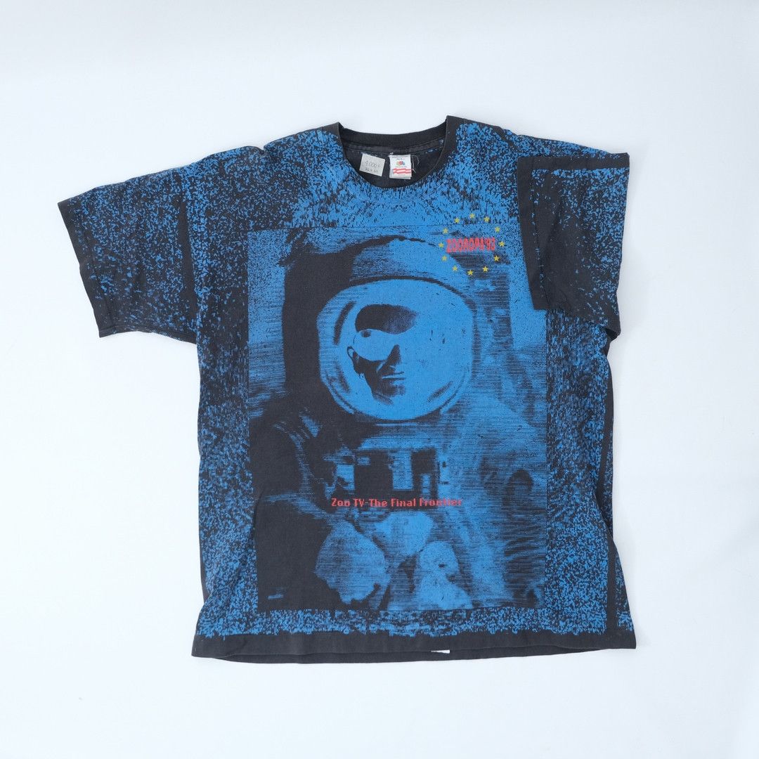 Band Tees 1993 U2 Z00 TV The Final Frontier Zooropa AOP Tee Size US XL / EU 56 / 4 - 2 Thumbnail
